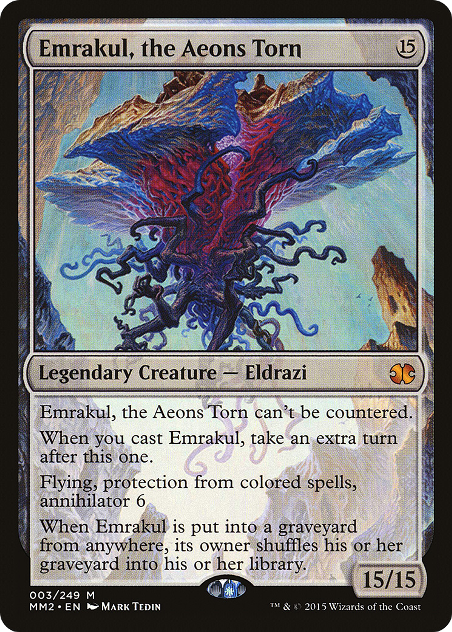 Emrakul, the Aeons Torn — Modern Masters 2015 — Magic: The Gathering