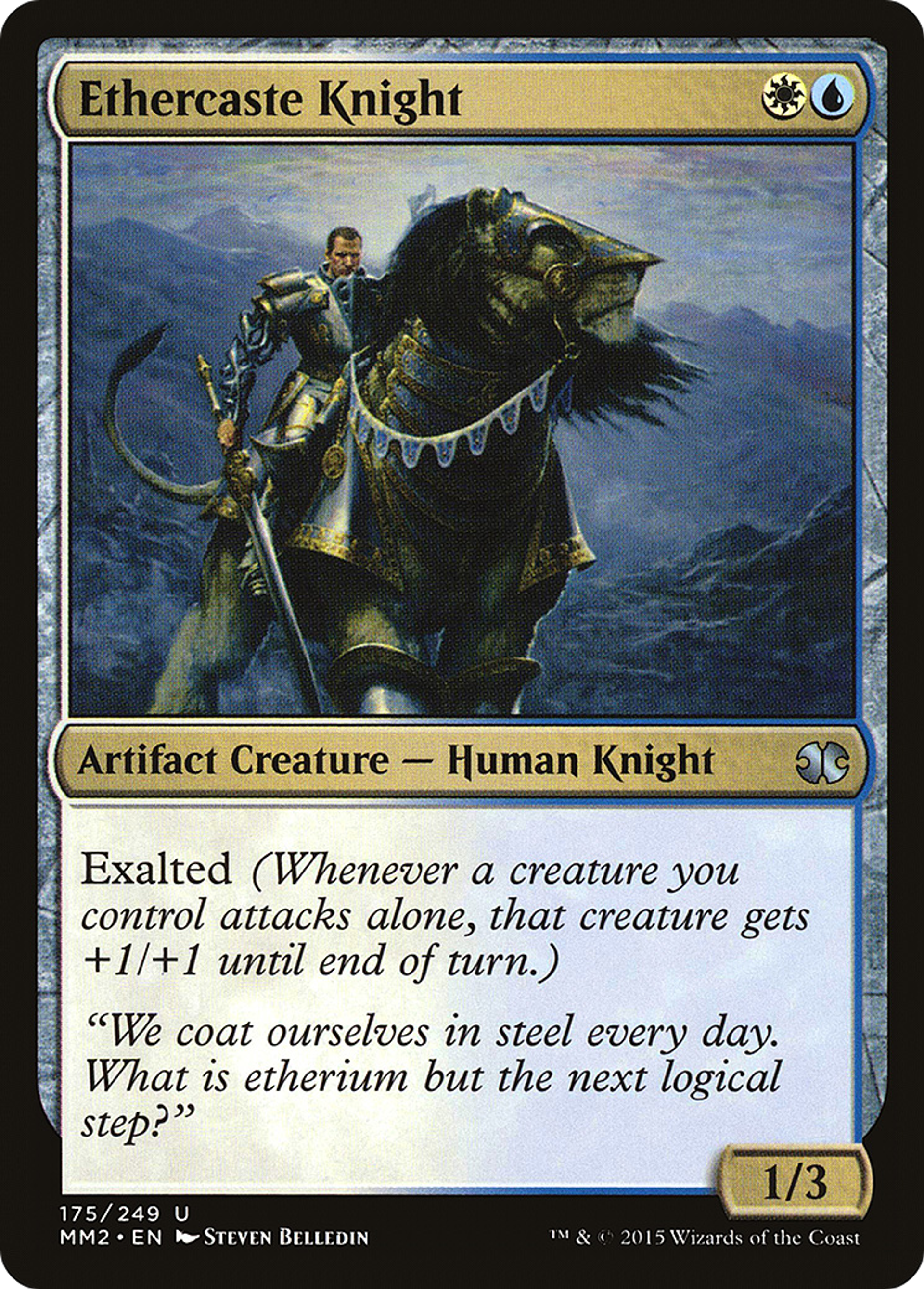 Ethercaste Knight — Modern Masters 2015 — Magic: The Gathering