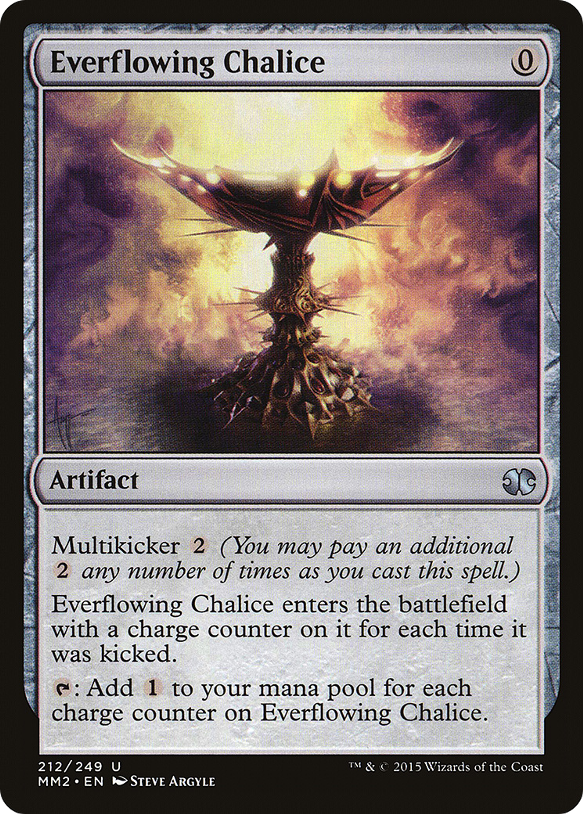 Everflowing Chalice — Modern Masters 2015 — Magic: The Gathering