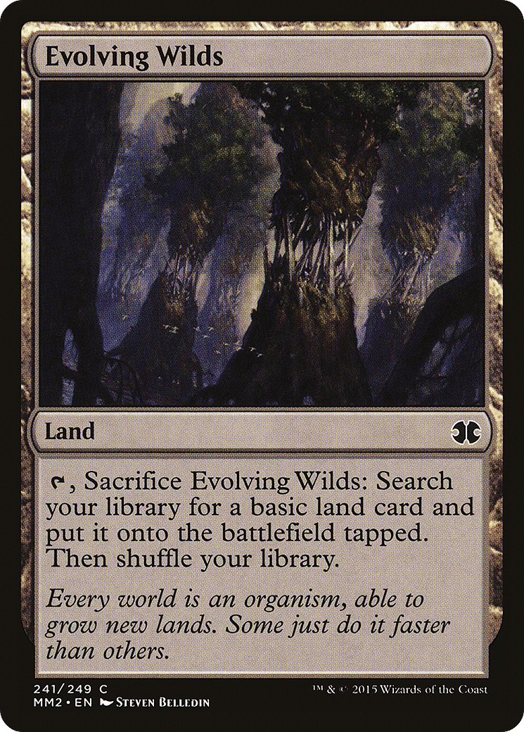 Evolving Wilds — Modern Masters 2015 — Magic: The Gathering