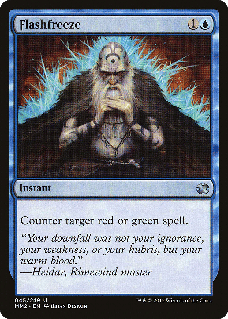 Flashfreeze — Modern Masters 2015 — Magic: The Gathering