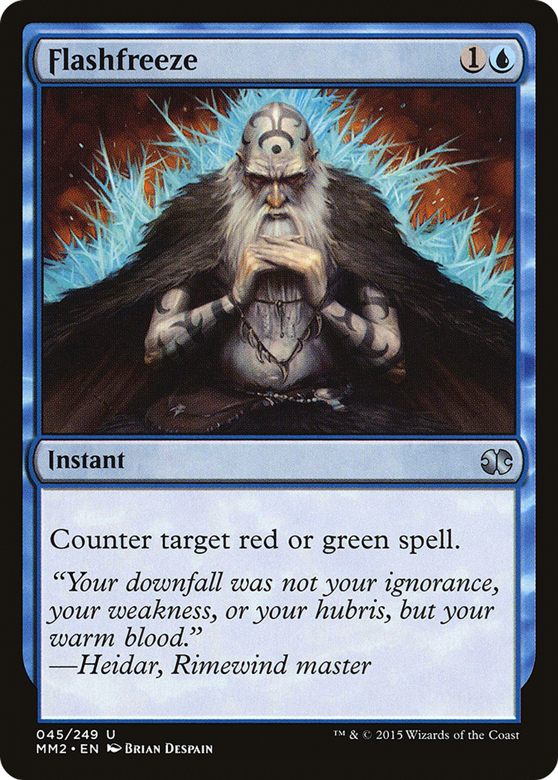 Flashfreeze — Modern Masters 2015 — Magic: The Gathering