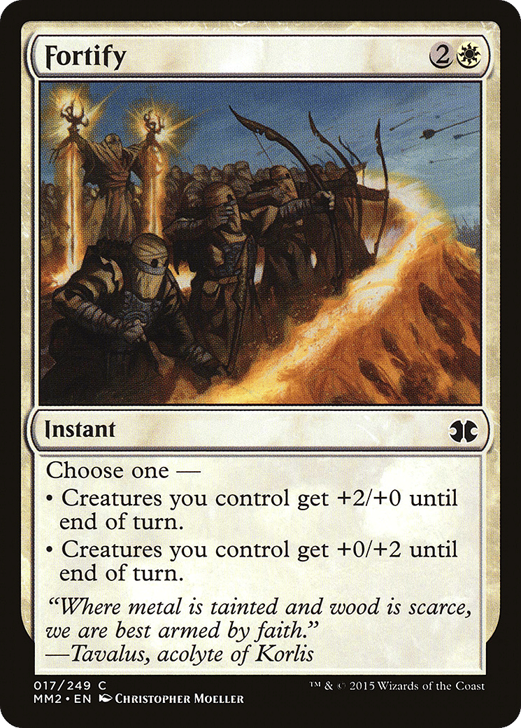 Fortify — Modern Masters 2015 — Magic: The Gathering