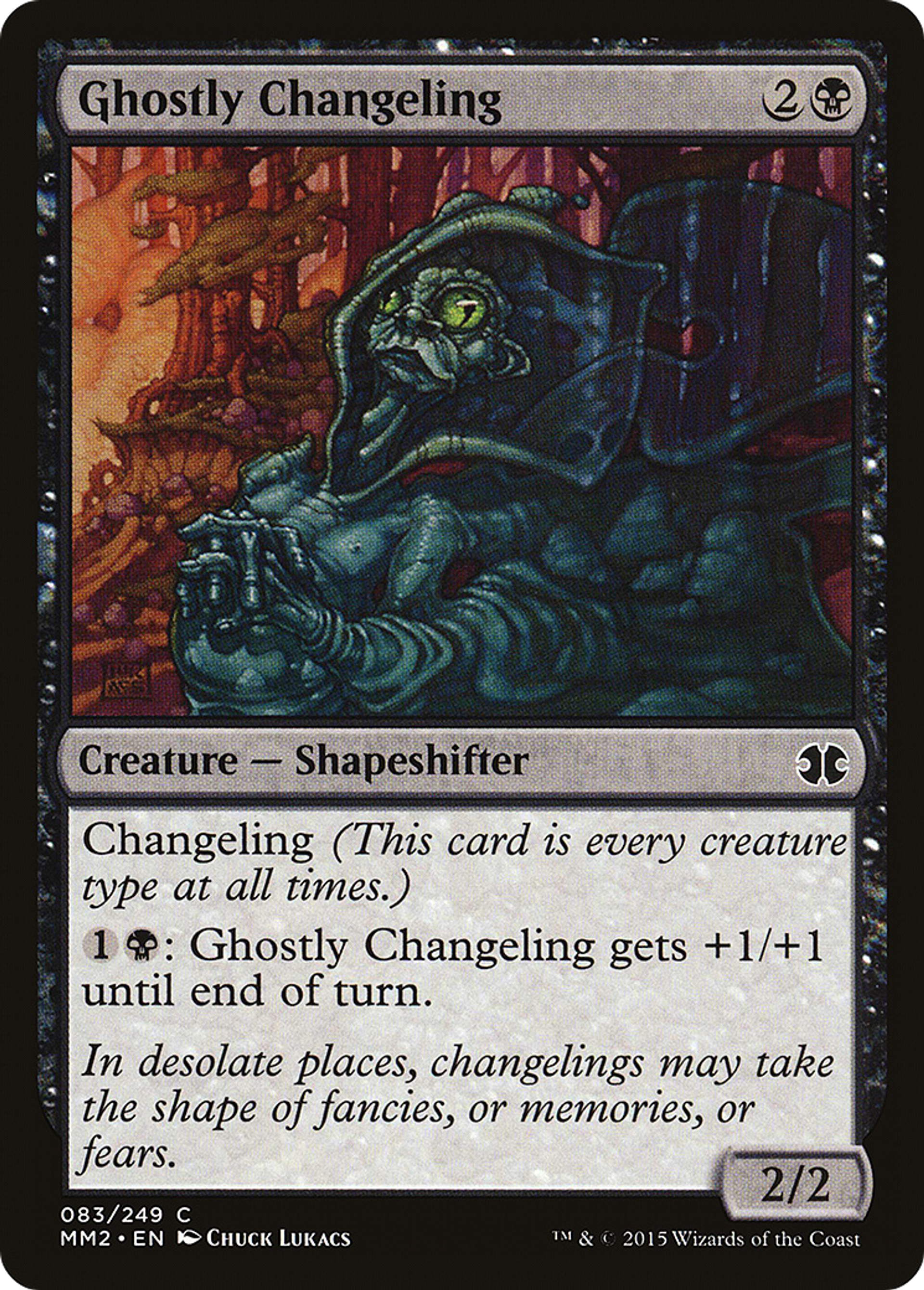 Ghostly Changeling — Modern Masters 2015 — Magic: The Gathering