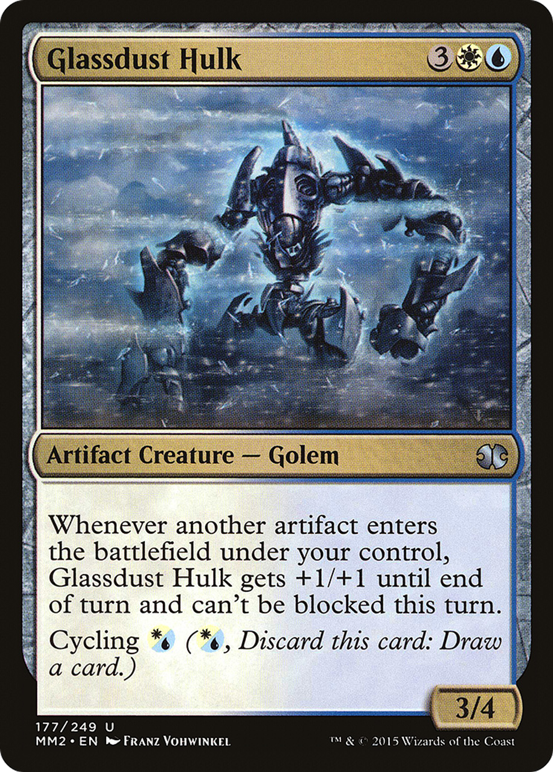 Glassdust Hulk — Modern Masters 2015 — Magic: The Gathering