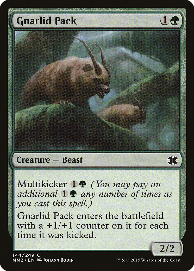 Gnarlid Pack — Modern Masters 2015 — Magic: The Gathering