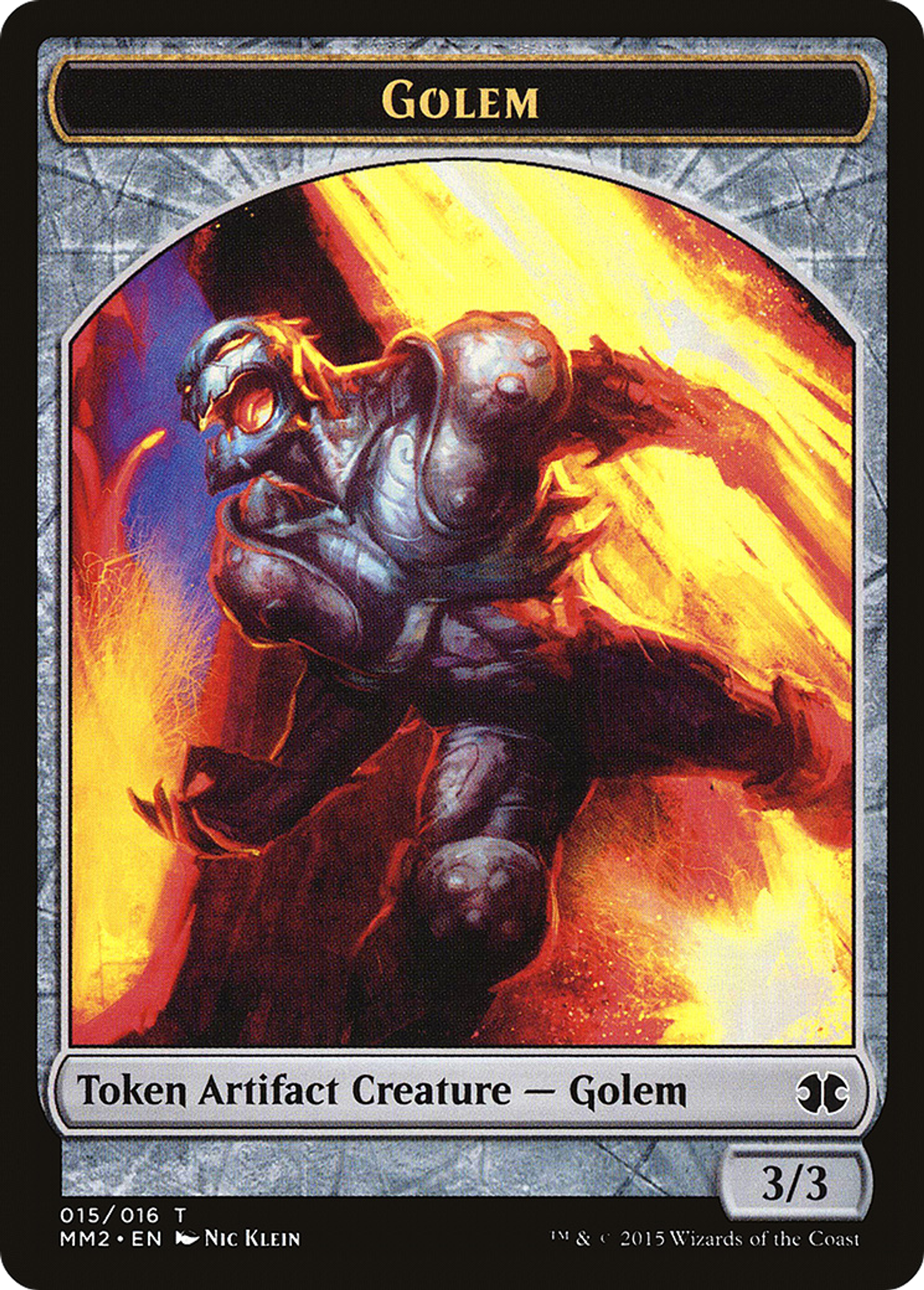 Golem — Modern Masters 2015 — Magic: The Gathering
