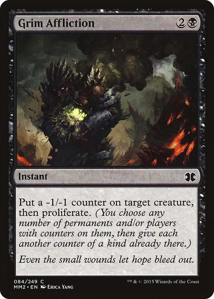 Grim Affliction — Modern Masters 2015 — Magic: The Gathering