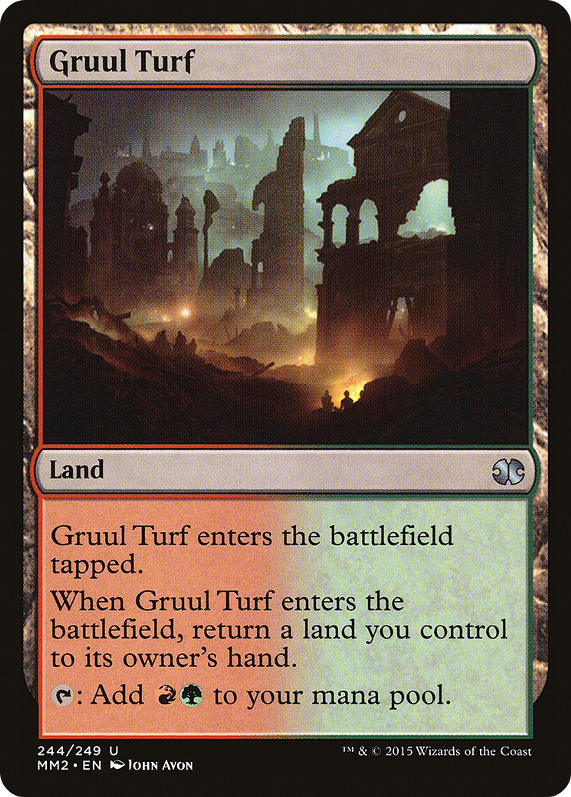Gruul Turf — Modern Masters 2015 — Magic: The Gathering