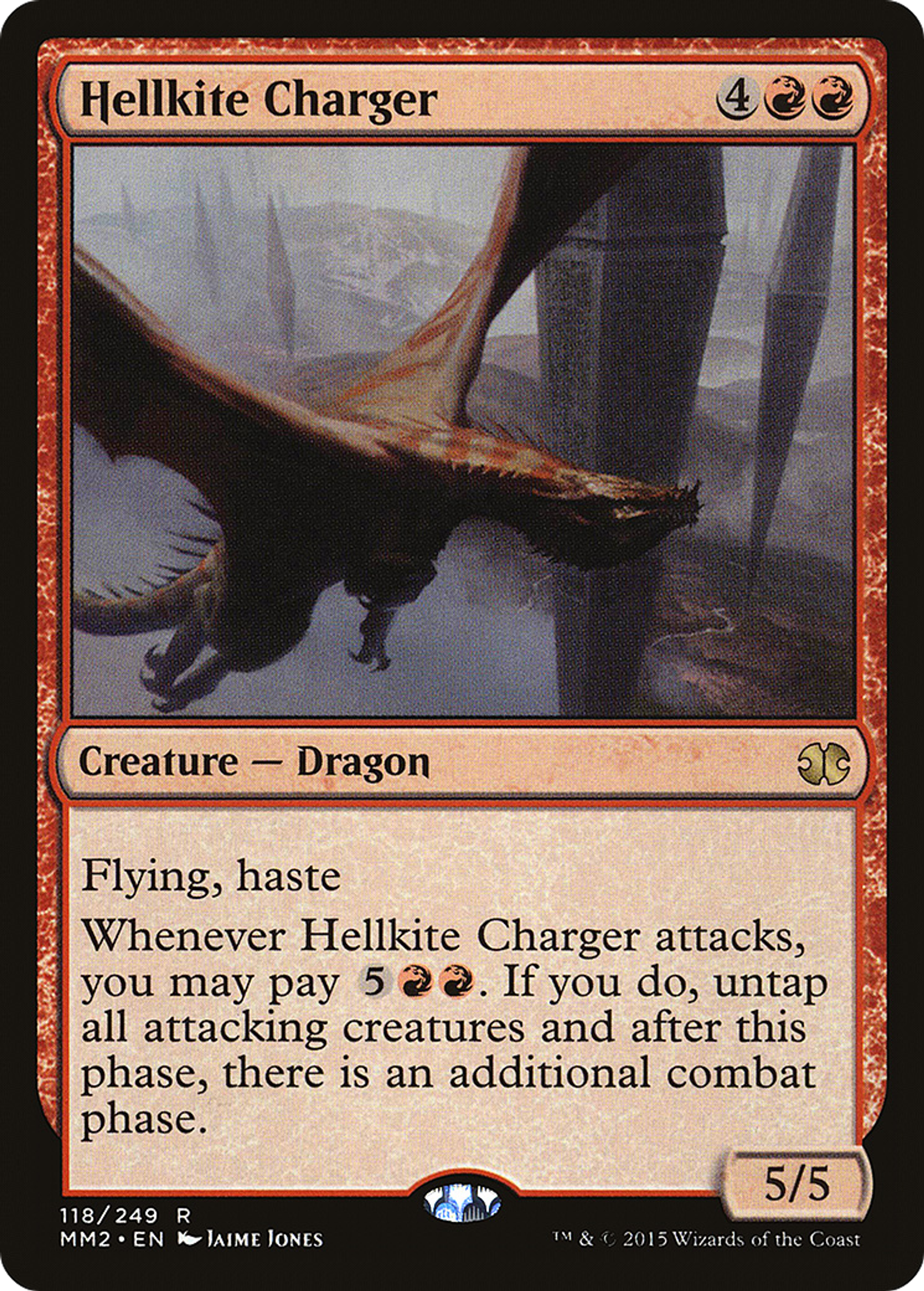 Hellkite Charger — Modern Masters 2015 — Magic: The Gathering