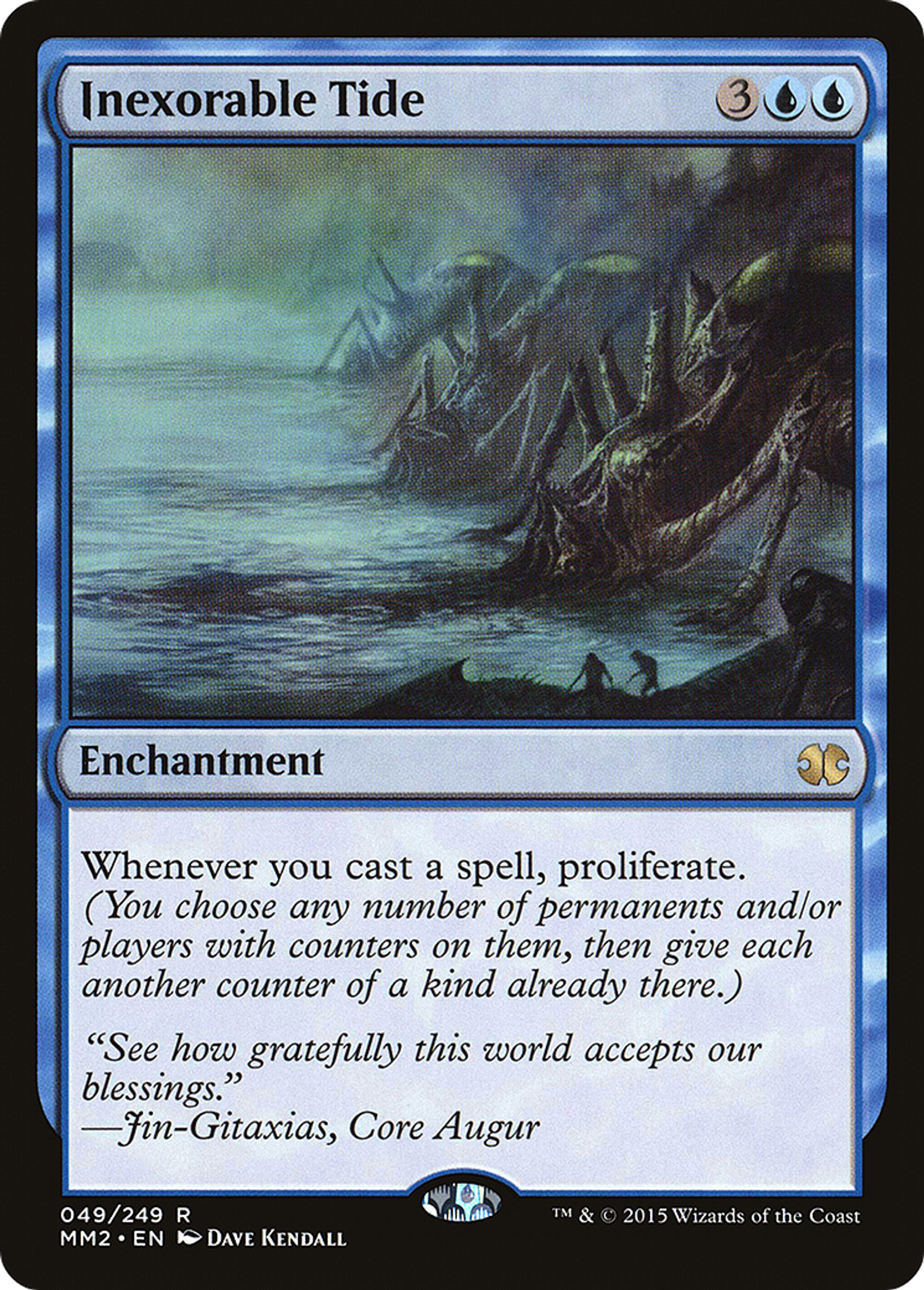 Inexorable Tide — Modern Masters 2015 — Magic: The Gathering