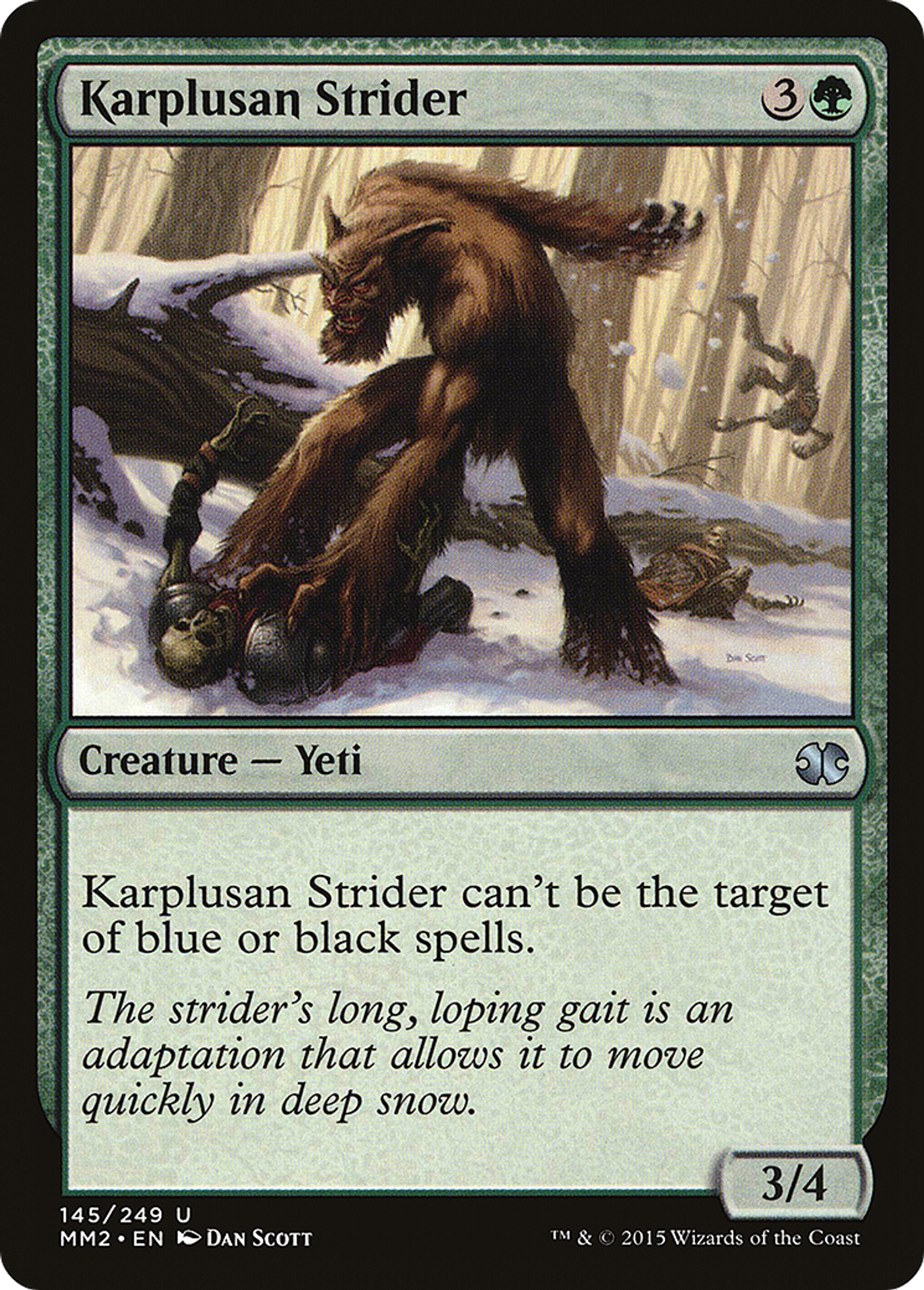 Karplusan Strider — Modern Masters 2015 — Magic: The Gathering