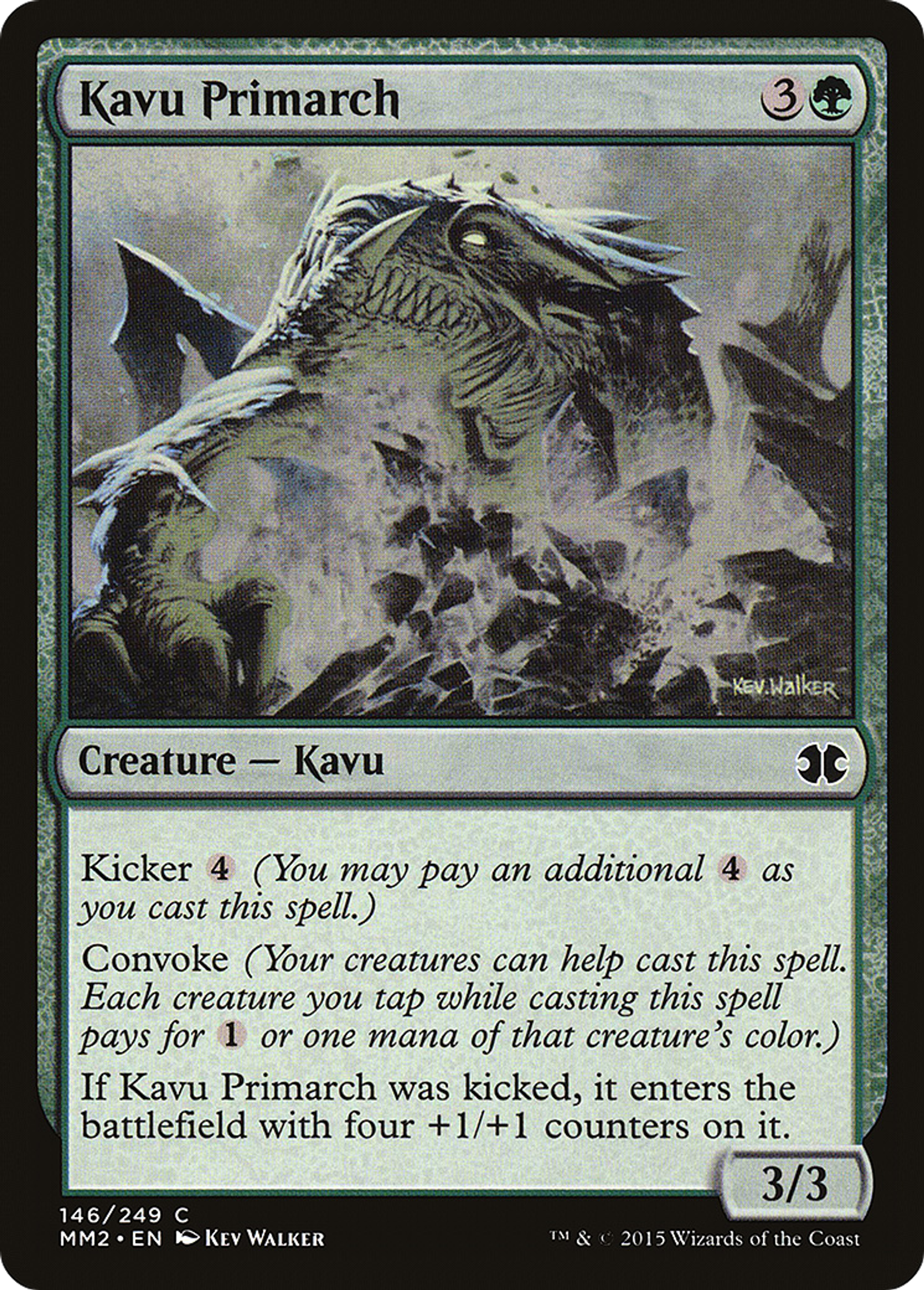 Kavu Primarch — Modern Masters 2015 — Magic: The Gathering