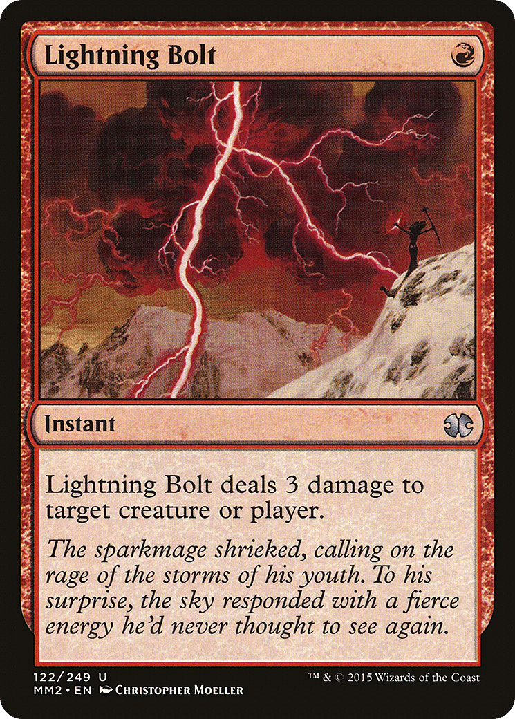 Foudre — Modern Masters 2015 — Magic: The Gathering