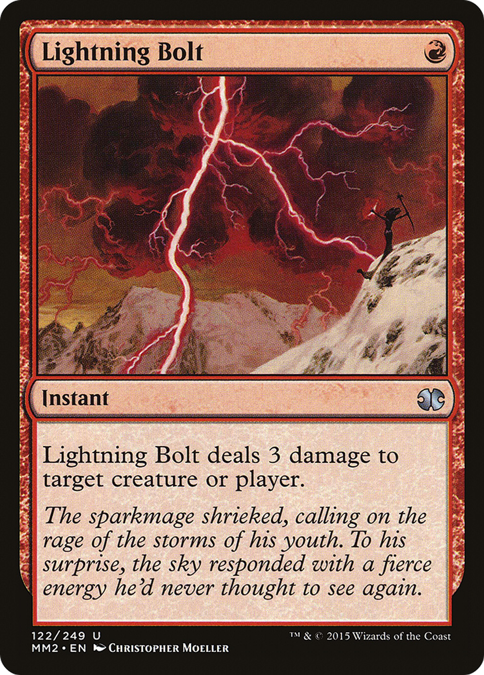 Lightning Bolt — Modern Masters 2015 — Magic: The Gathering