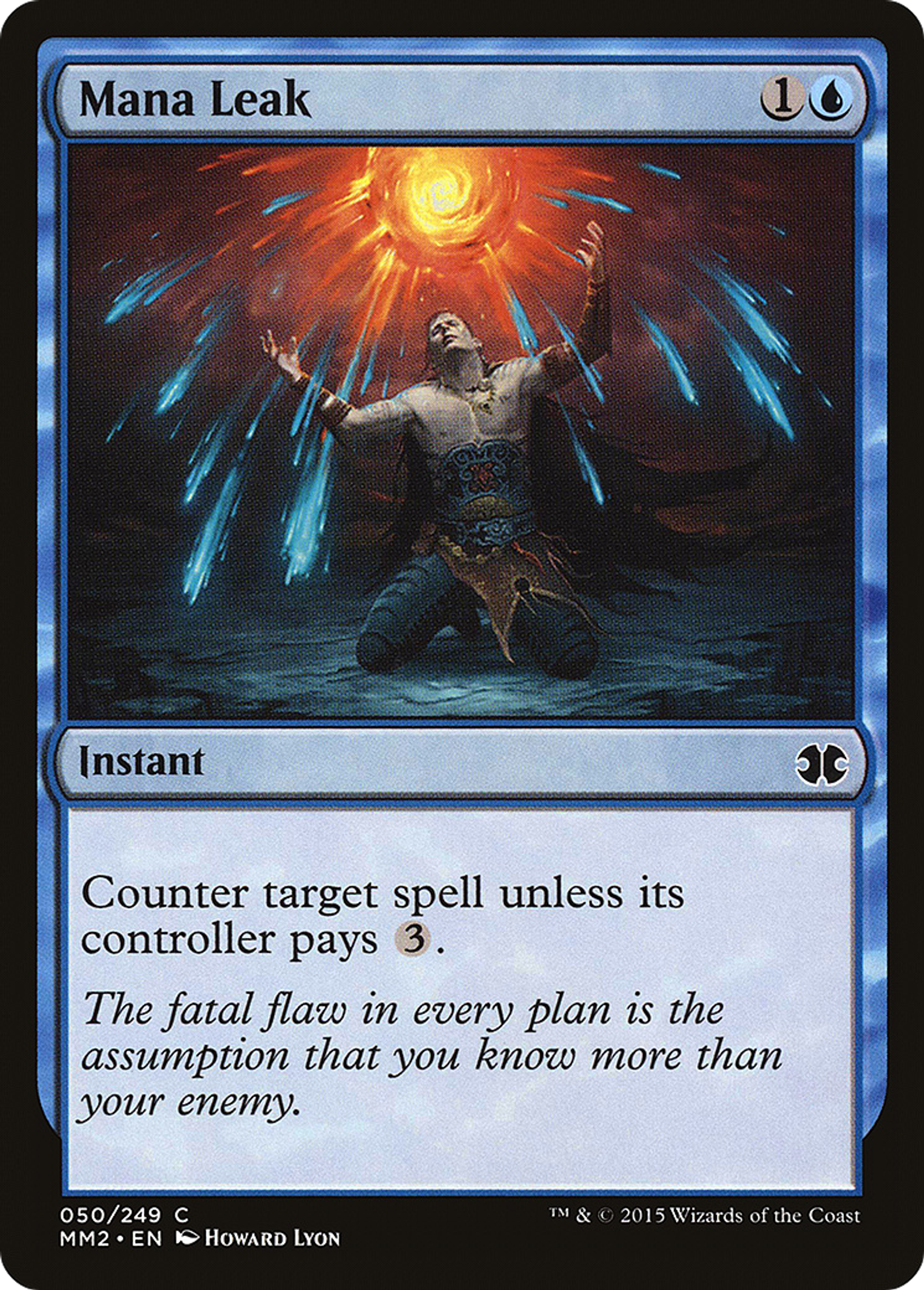 Mana Leak — Modern Masters 2015 — Magic: The Gathering