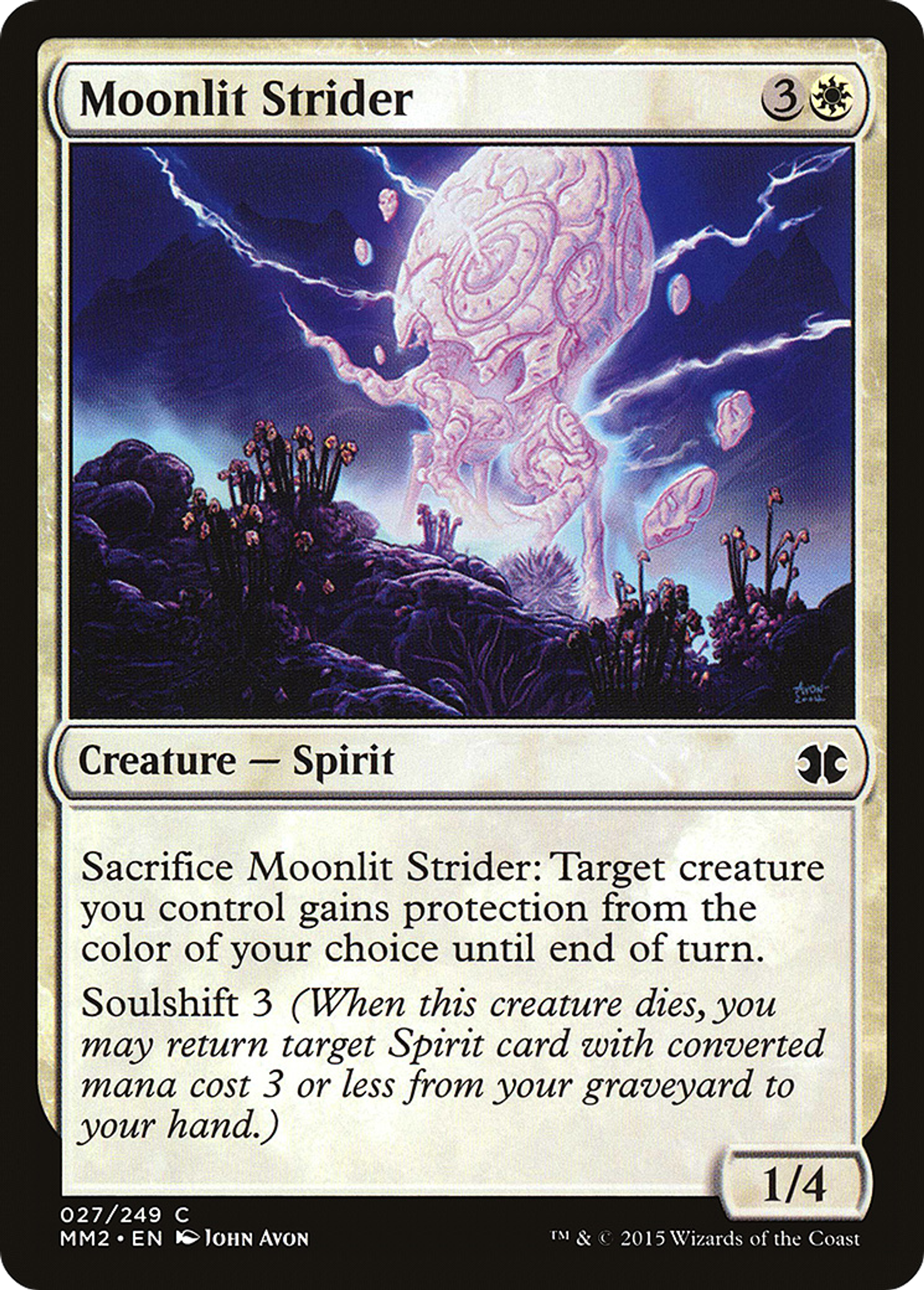 Moonlit Strider — Modern Masters 2015 — Magic: The Gathering