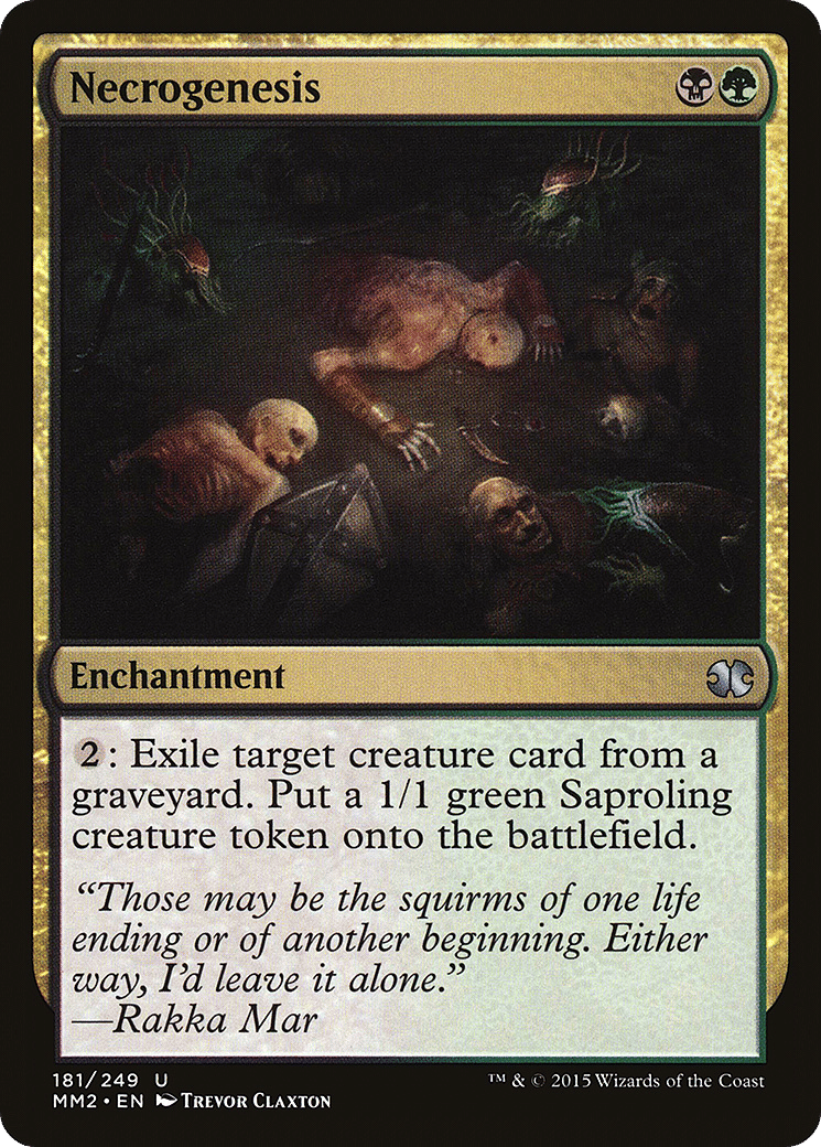 Necrogenesis — Modern Masters 2015 — Magic: The Gathering
