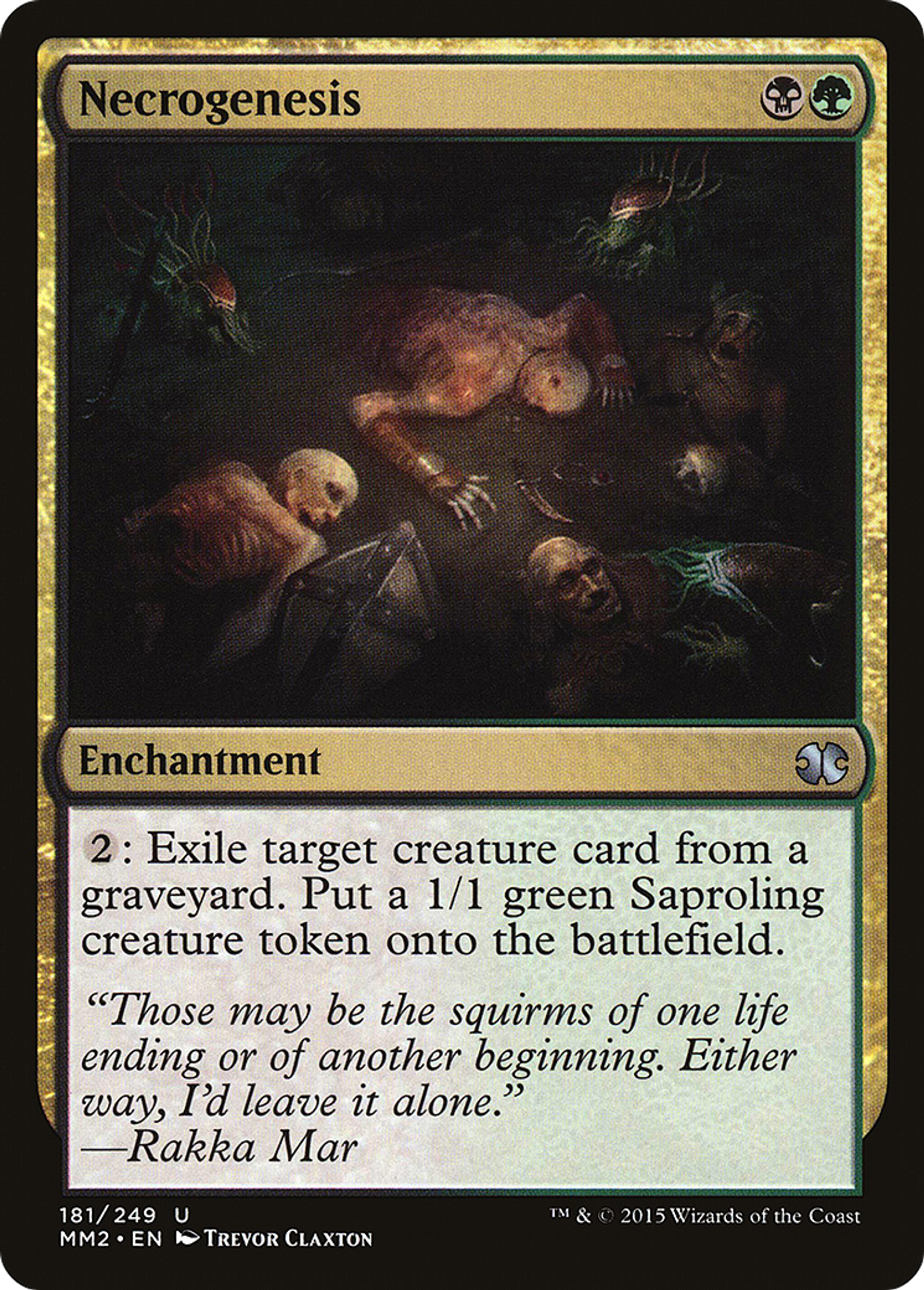 Necrogenesis — Modern Masters 2015 — Magic: The Gathering