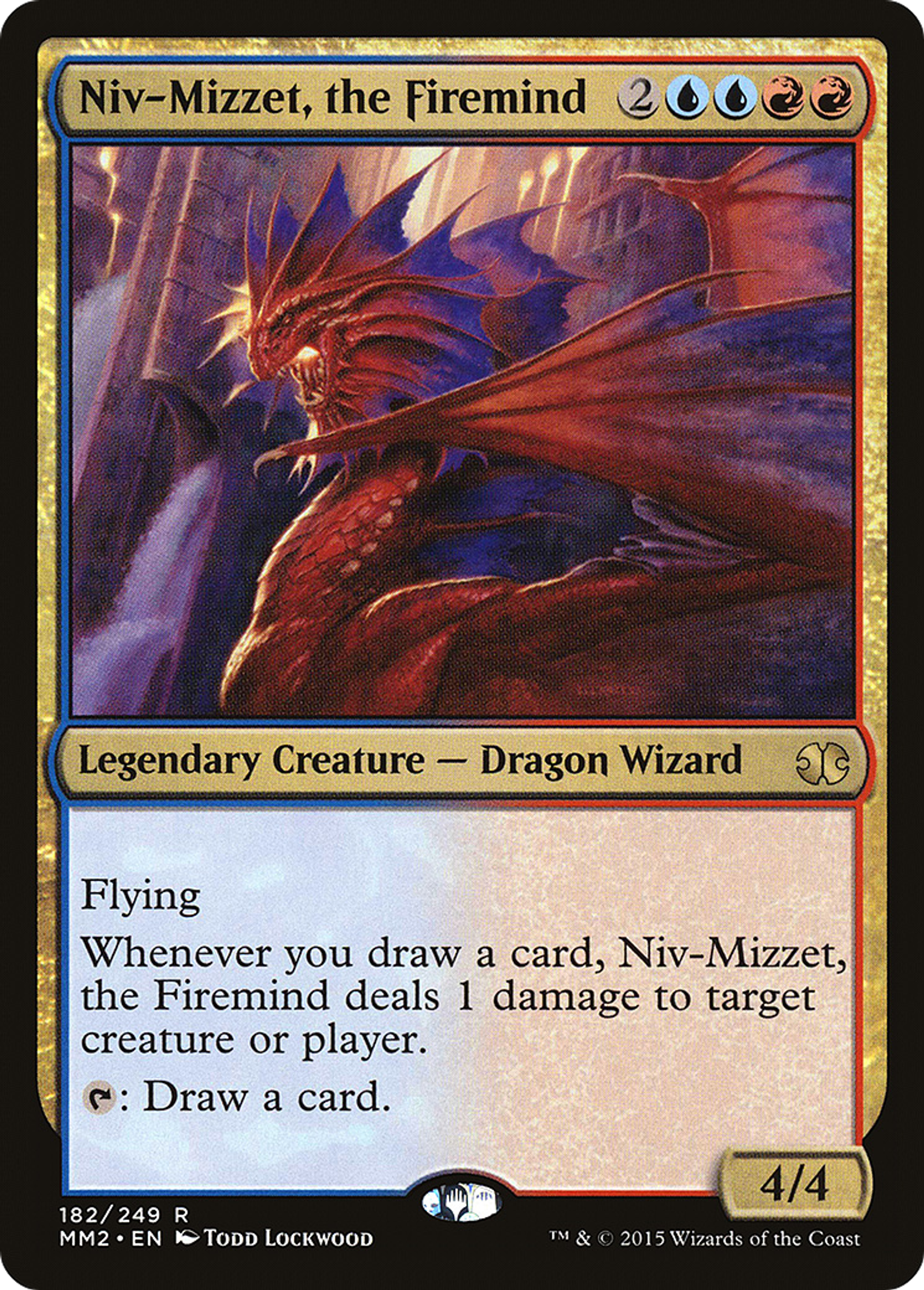 Niv-Mizzet, the Firemind — Modern Masters 2015 — Magic: The Gathering