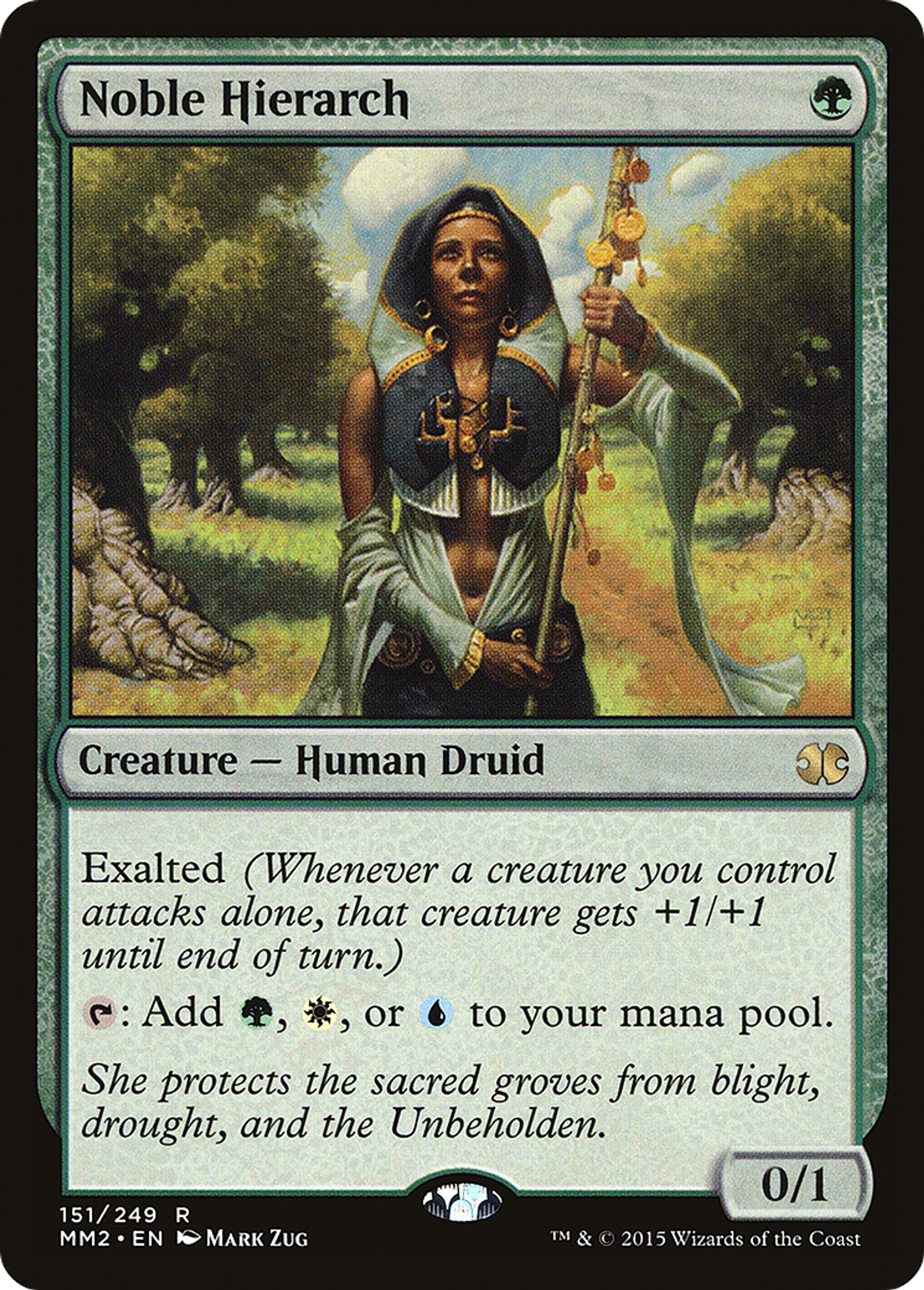 Noble hiérarche — Modern Masters 2015 — Magic: The Gathering