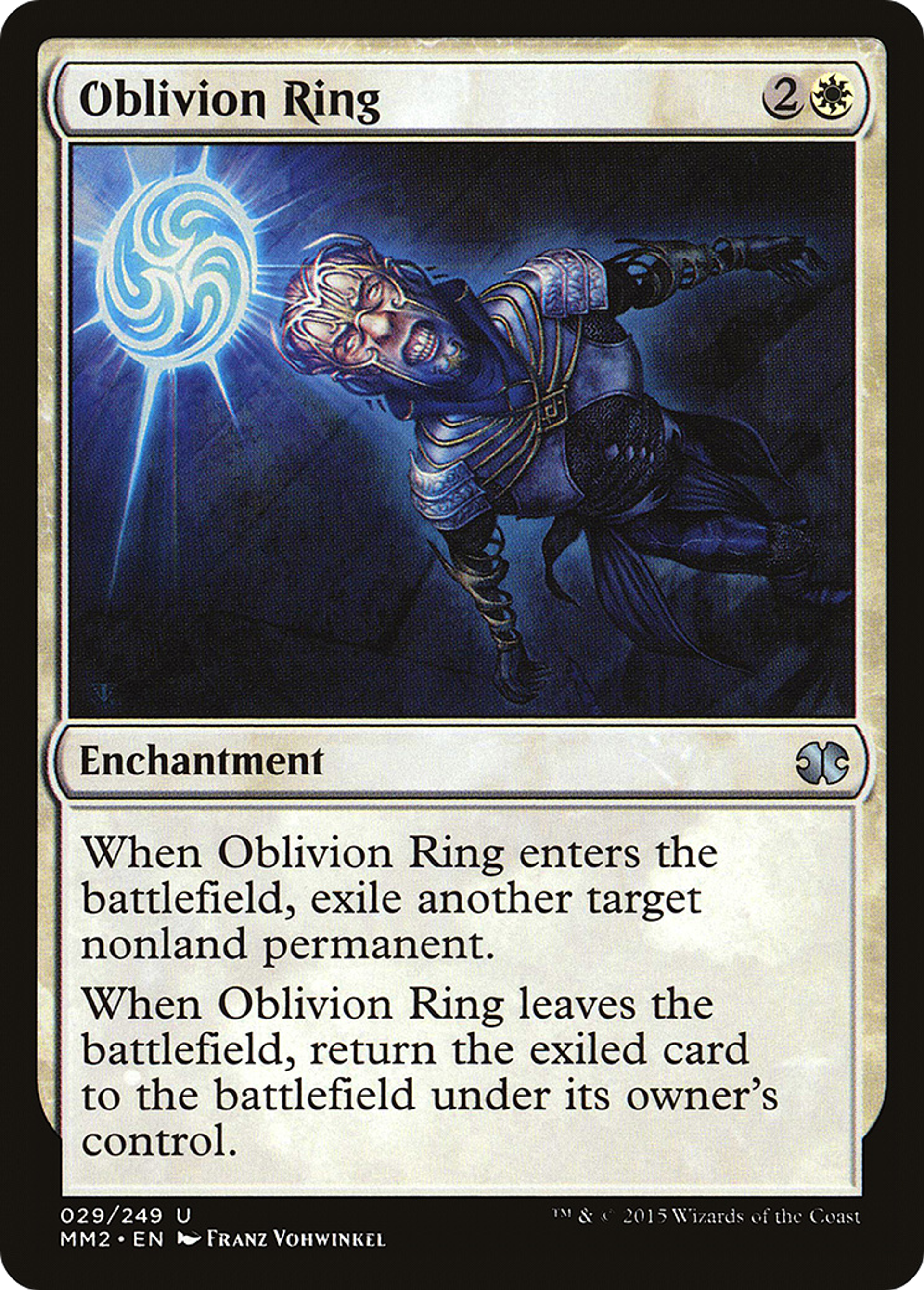 Oblivion Ring — Modern Masters 2015 — Magic: The Gathering