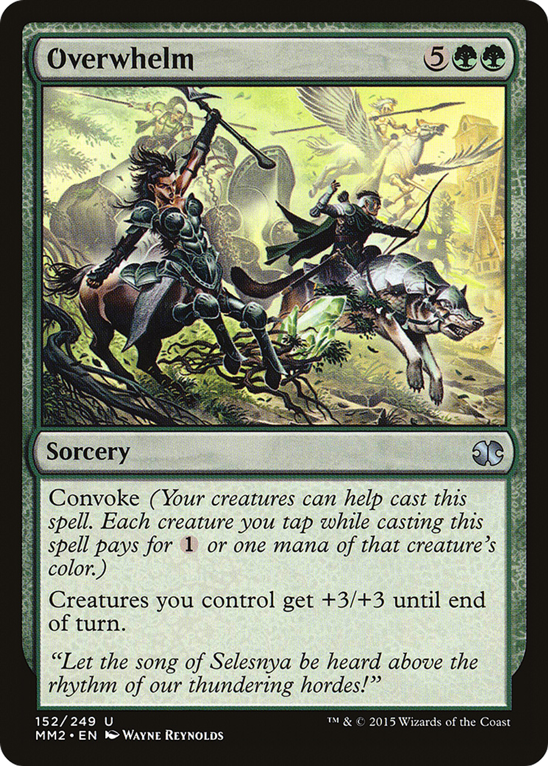 Overwhelm — Modern Masters 2015 — Magic: The Gathering
