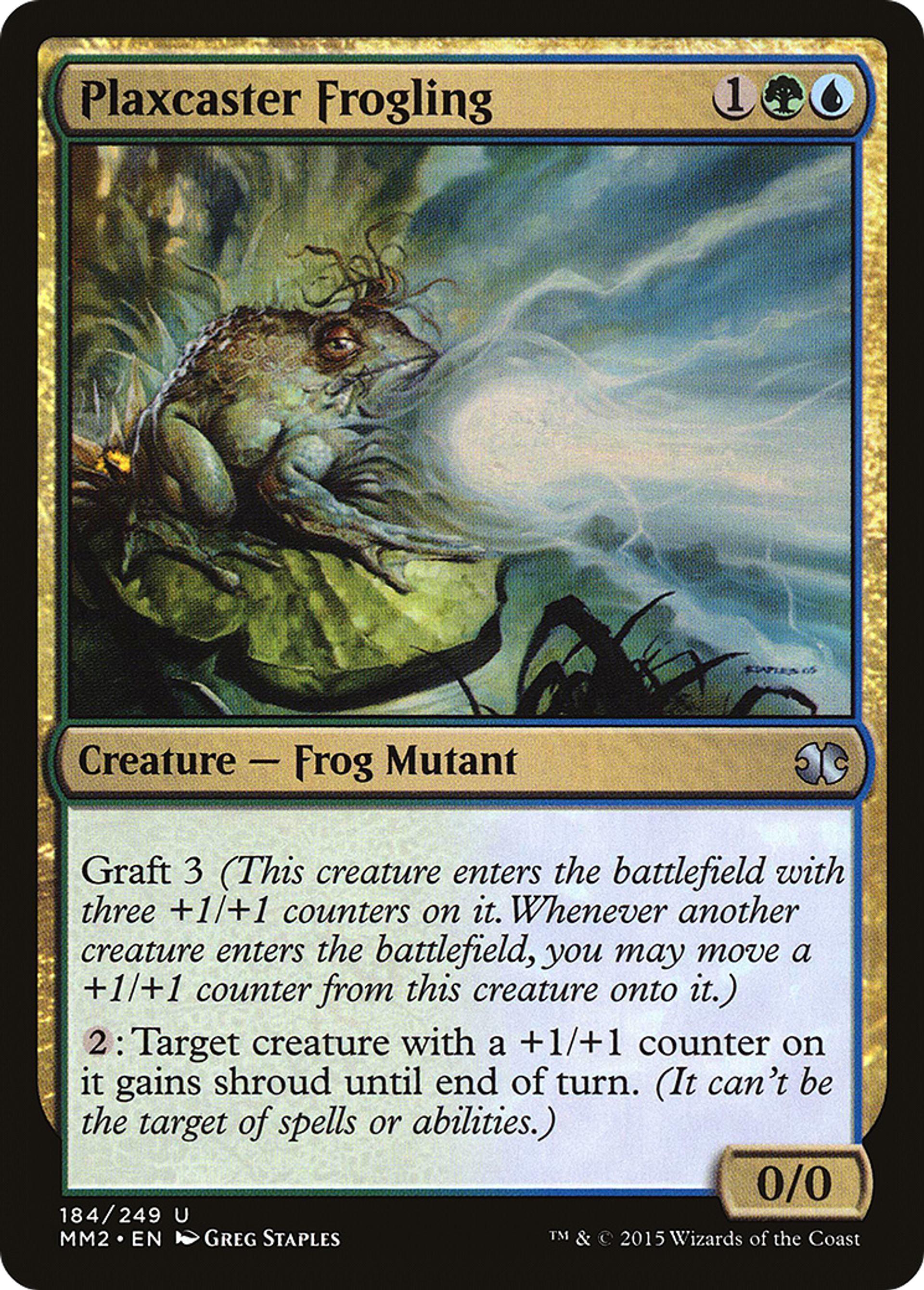 Plaxcaster Frogling — Modern Masters 2015 — Magic: The Gathering