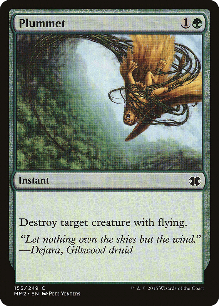 Plummet — Modern Masters 2015 — Magic: The Gathering