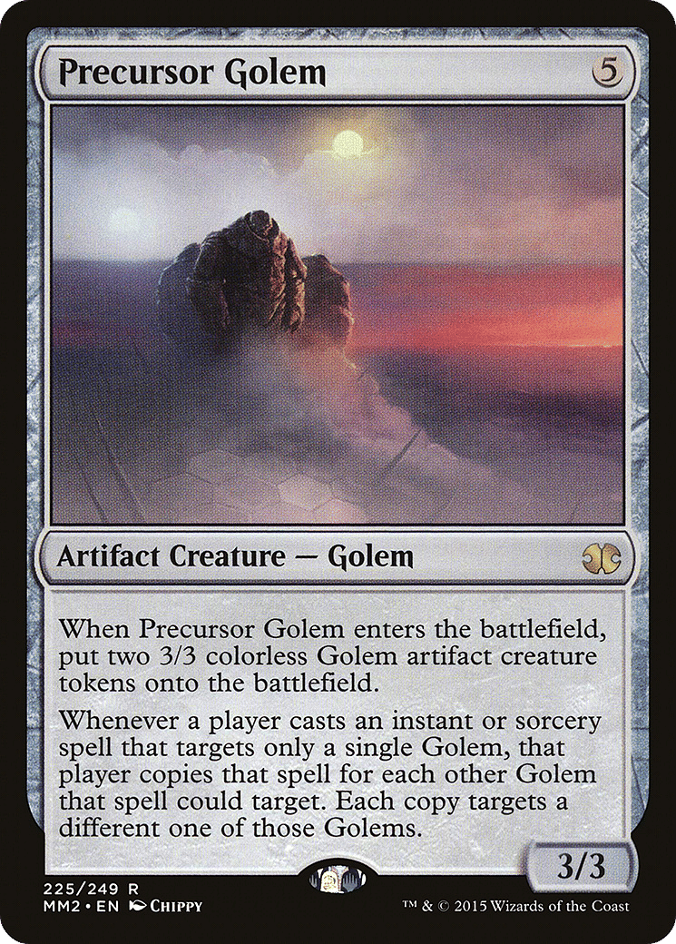 Precursor Golem — Modern Masters 2015 — Magic: The Gathering