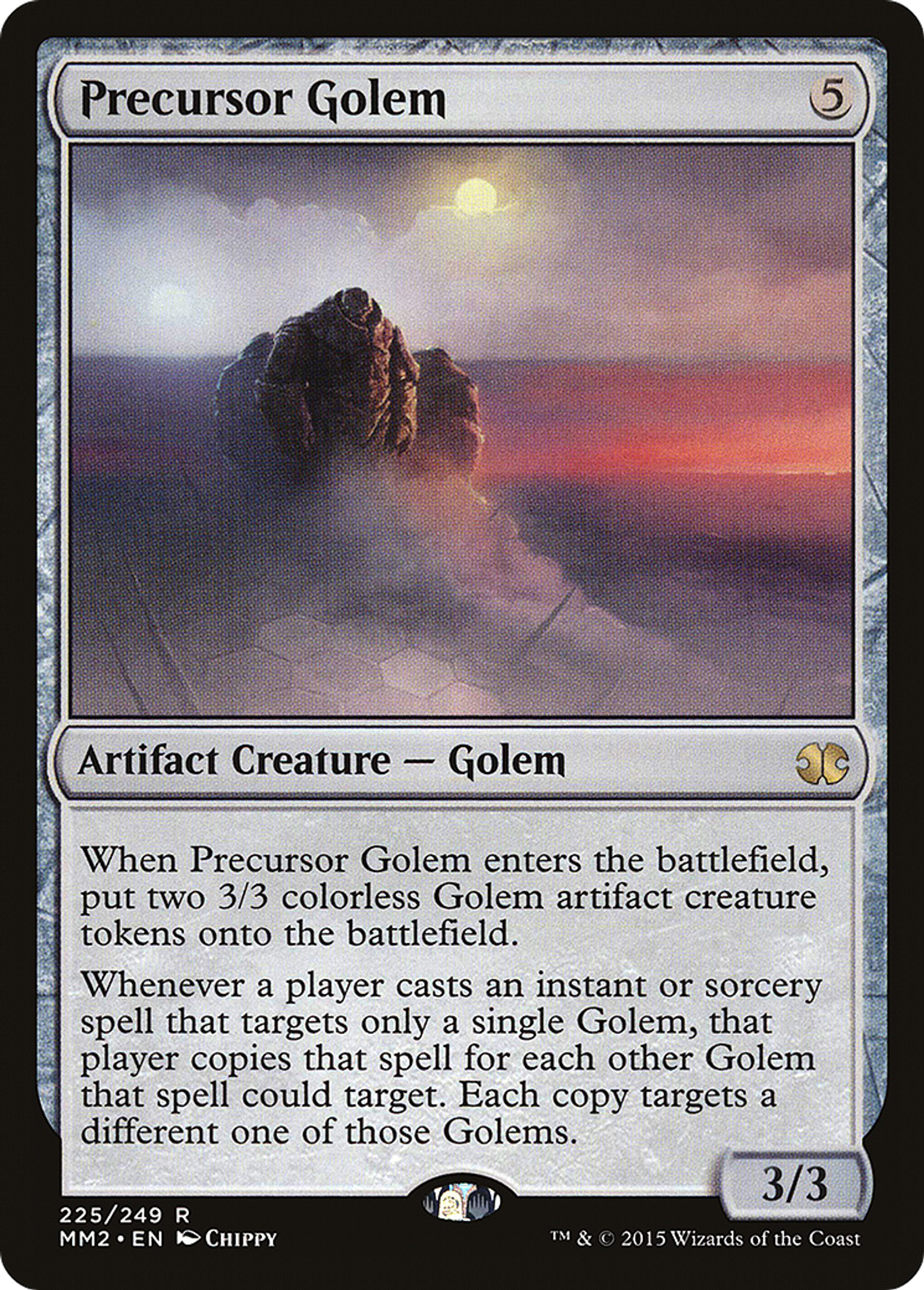Precursor Golem — Modern Masters 2015 — Magic: The Gathering