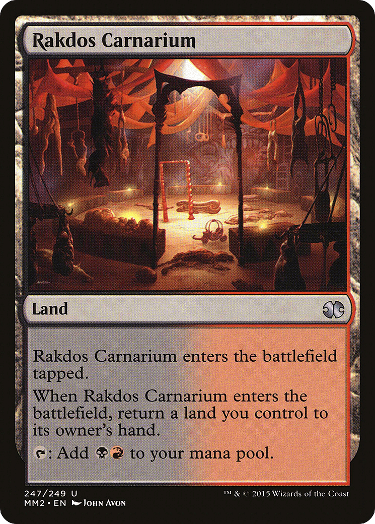 Rakdos Carnarium — Modern Masters 2015 — Magic: The Gathering