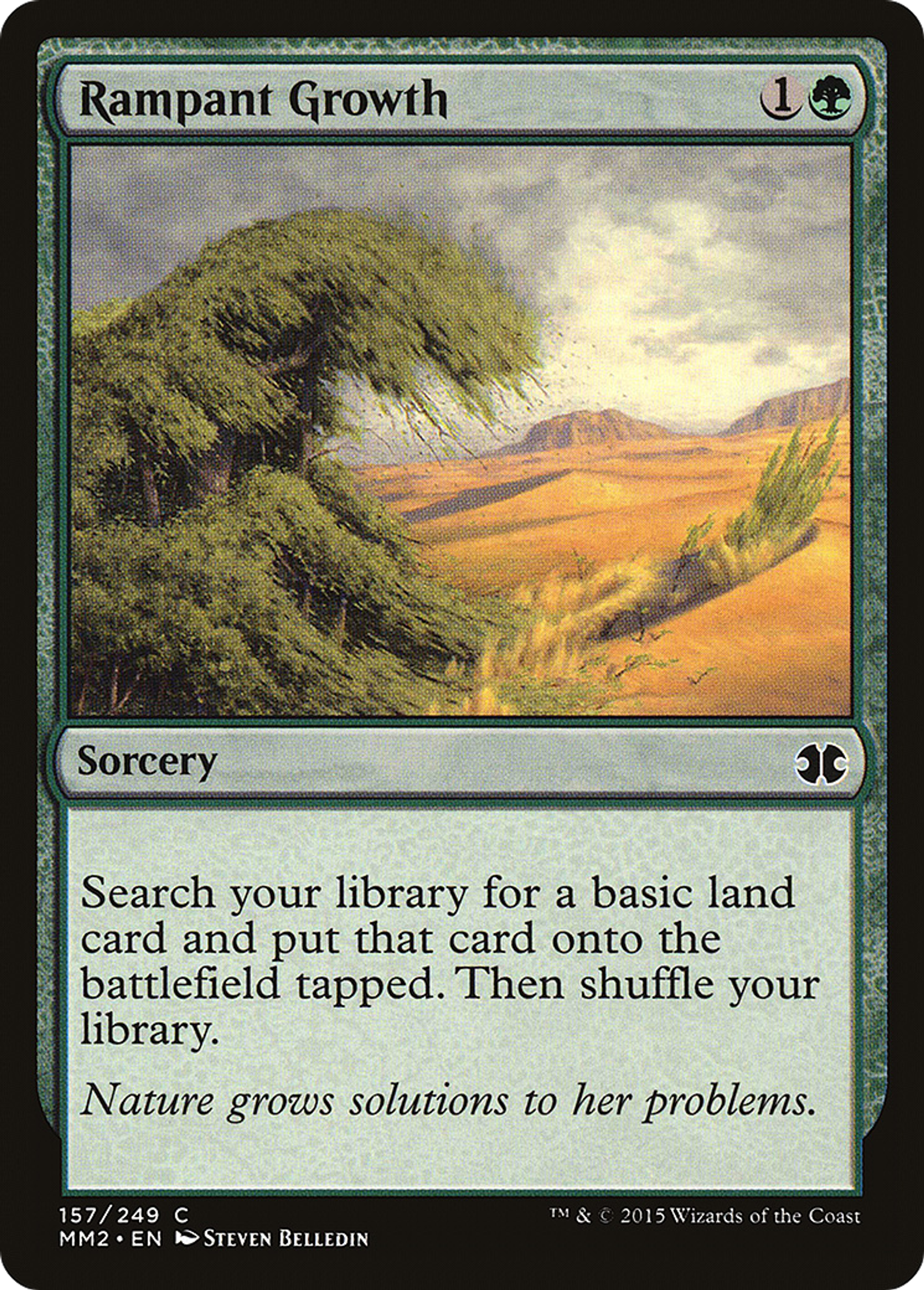 Rampant Growth — Modern Masters 2015 — Magic: The Gathering