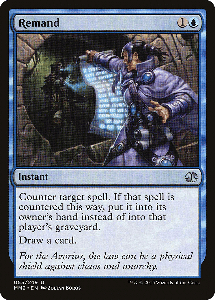Remand — Modern Masters 2015 — Magic: The Gathering