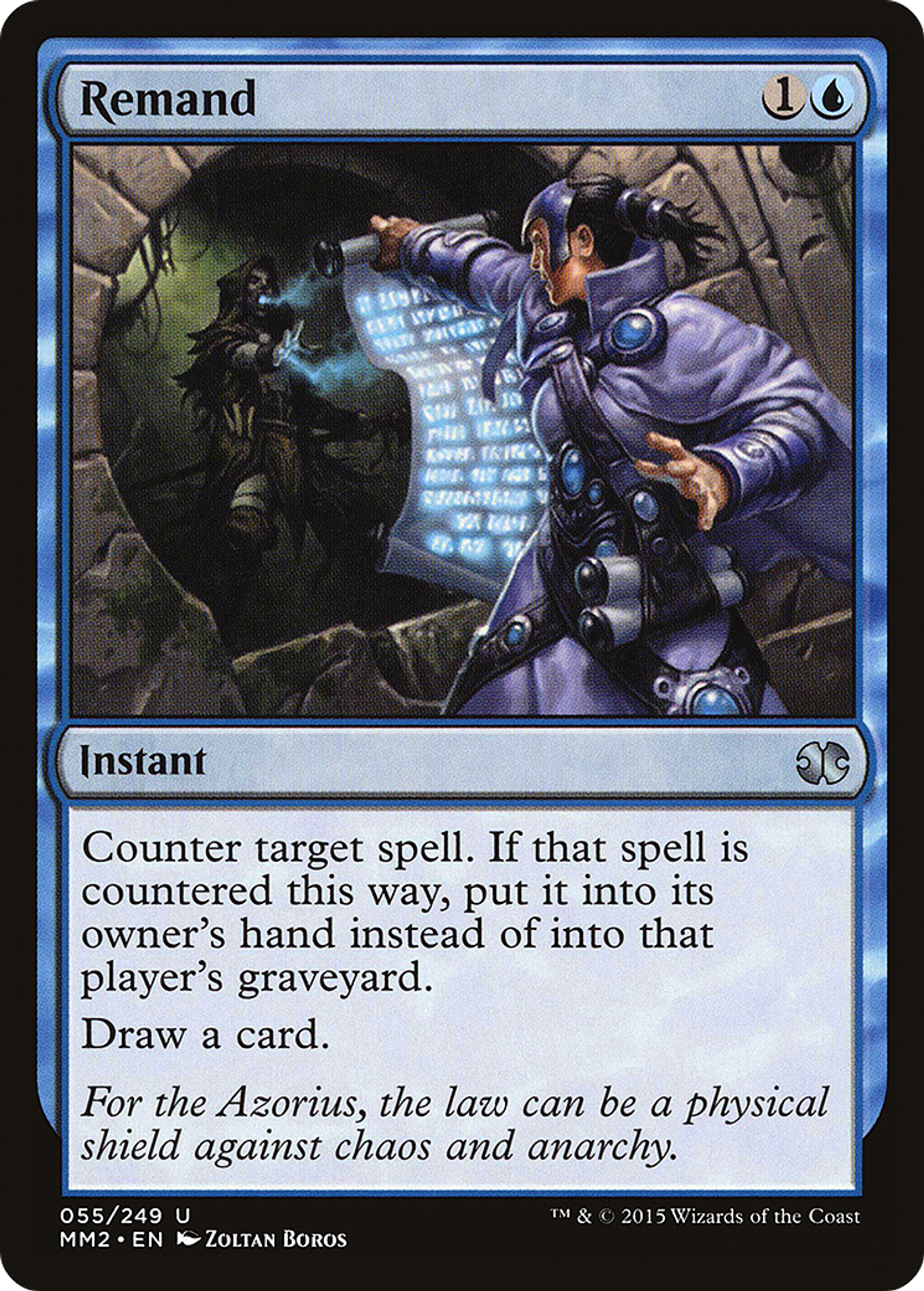 Remand — Modern Masters 2015 — Magic: The Gathering