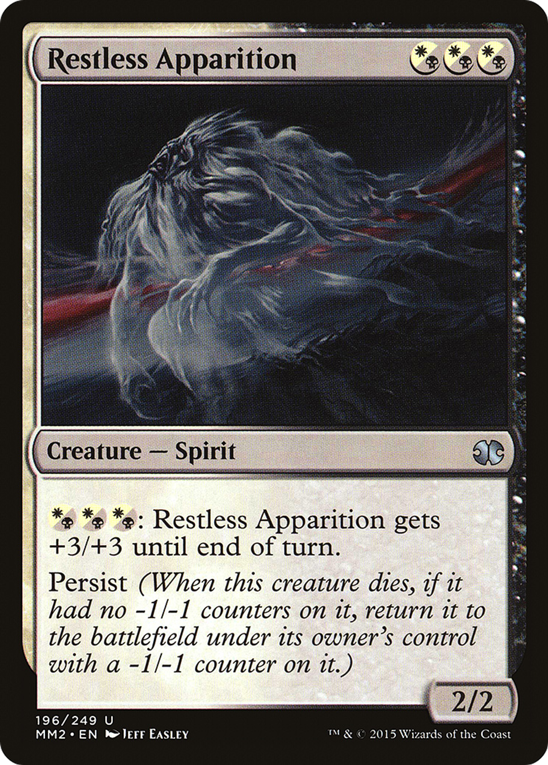 Restless Apparition — Modern Masters 2015 — Magic: The Gathering