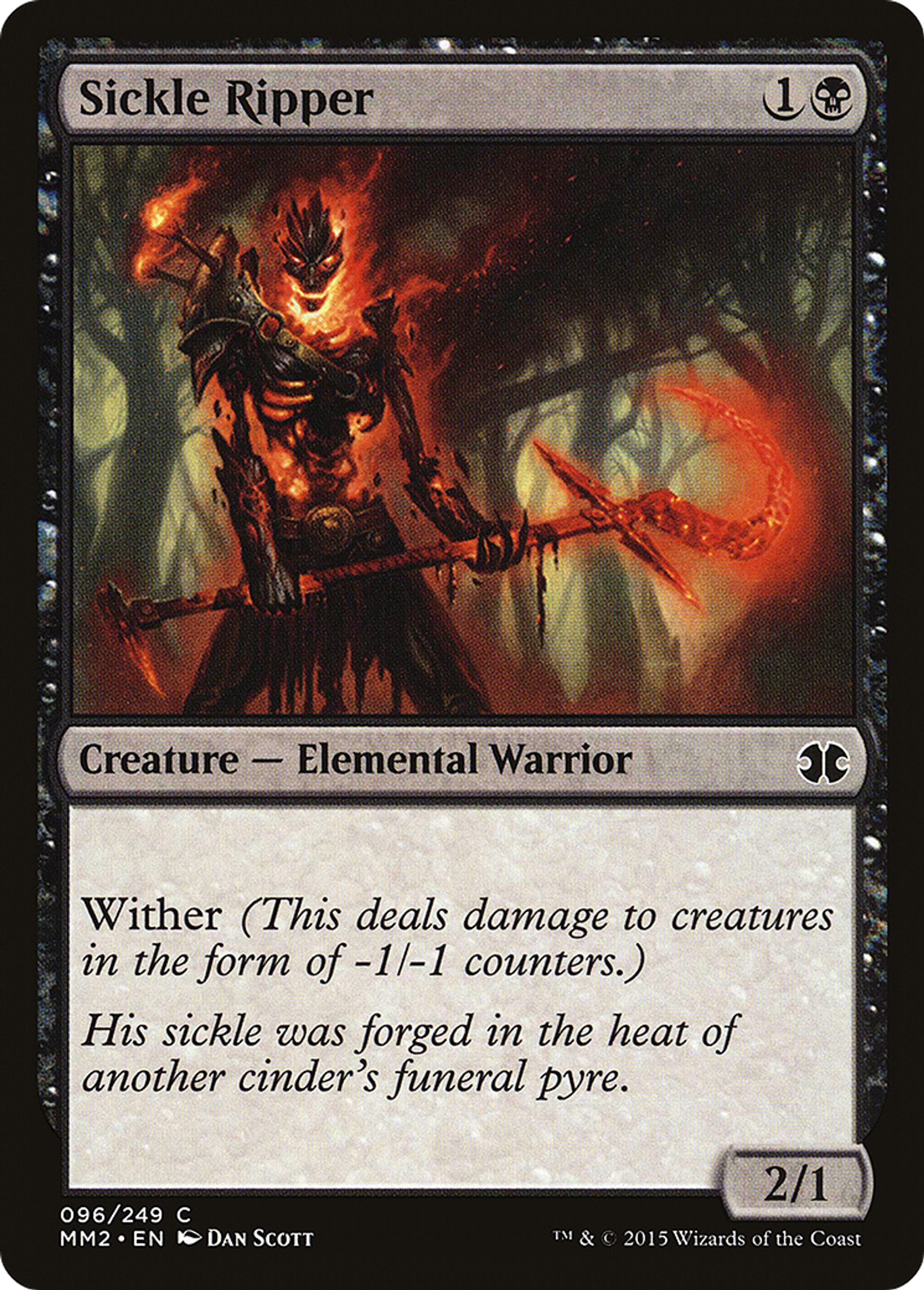 Sickle Ripper — Modern Masters 2015 — Magic: The Gathering