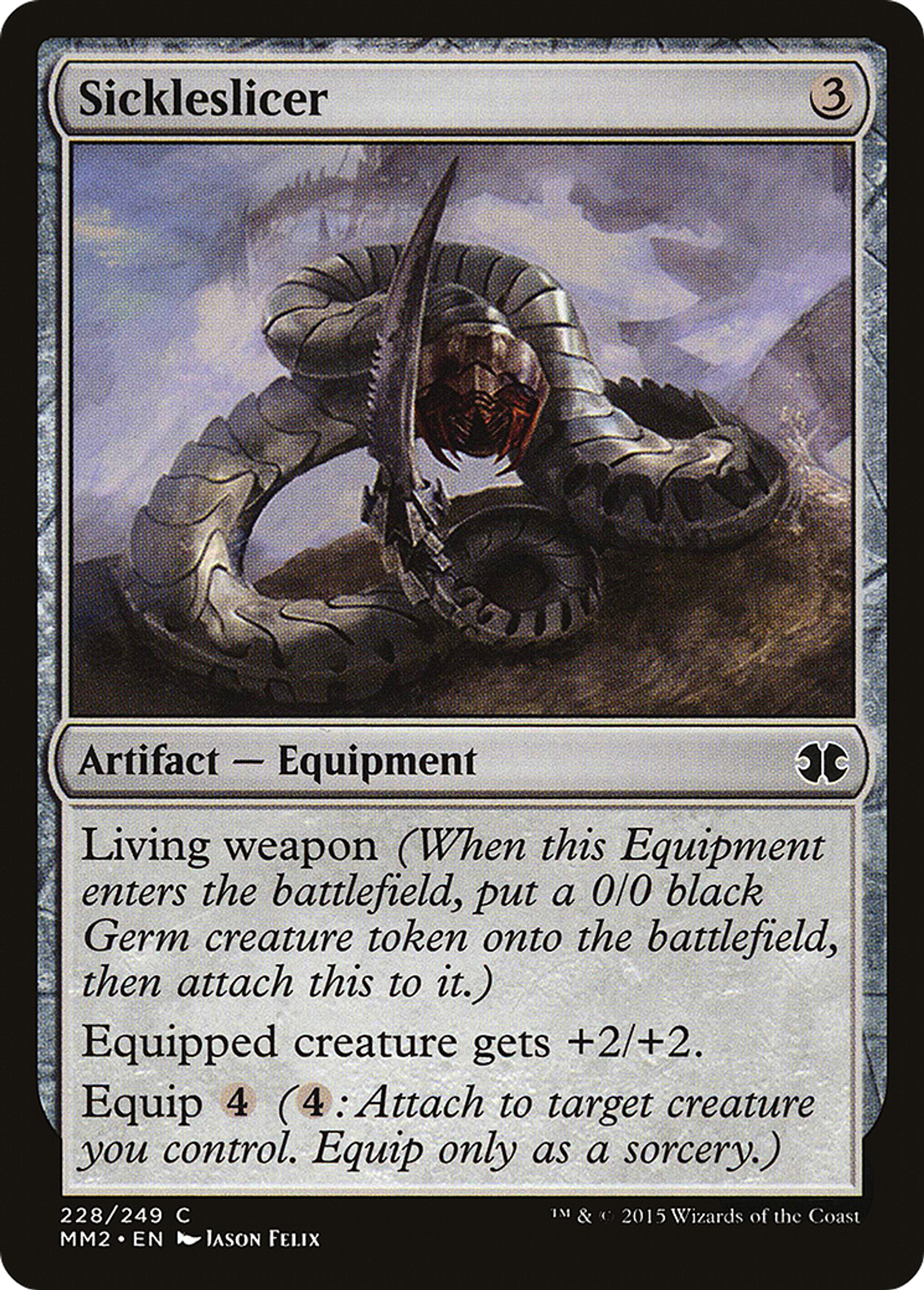 Sickleslicer — Modern Masters 2015 — Magic: The Gathering