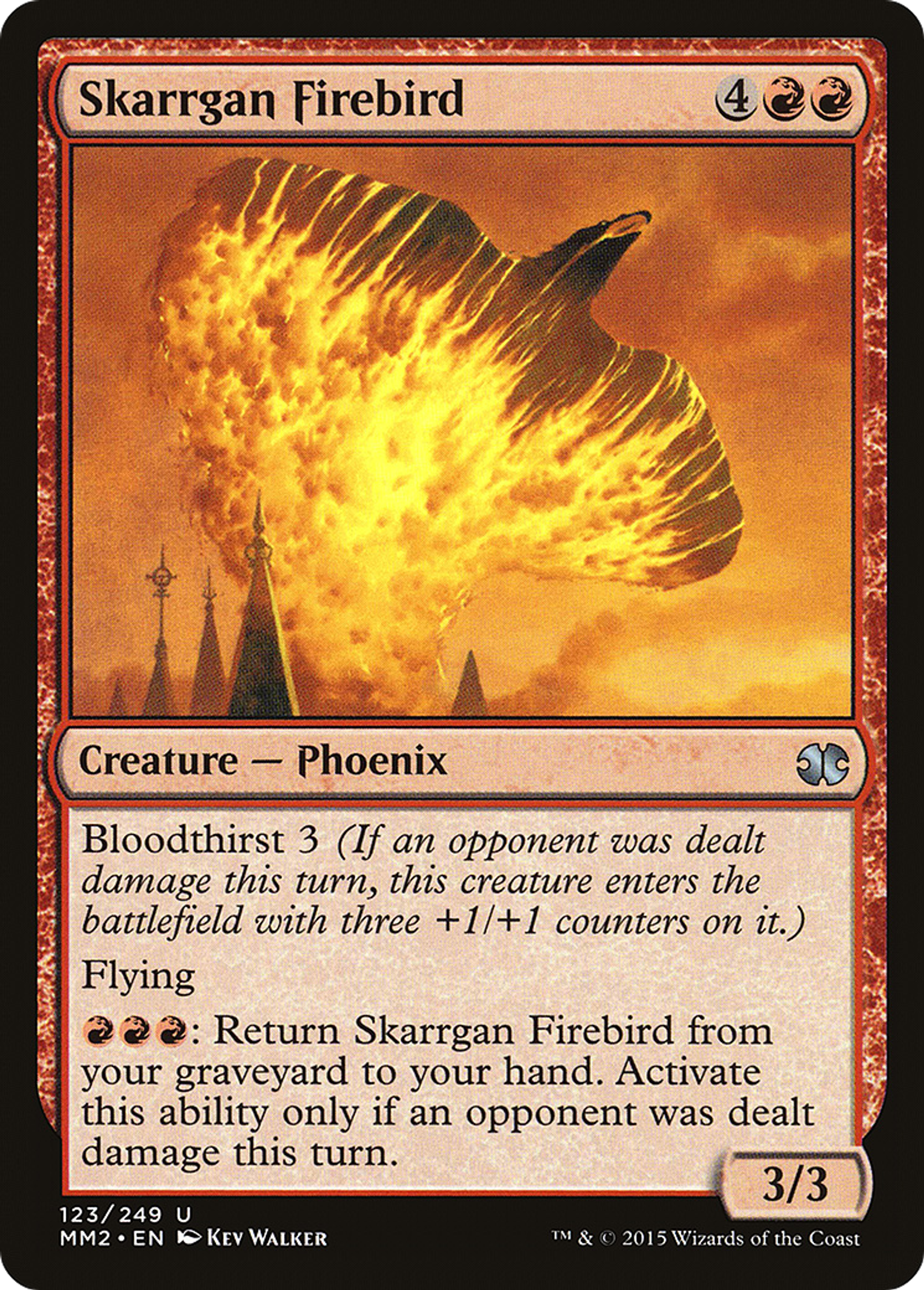 Skarrgan Firebird — Modern Masters 2015 — Magic: The Gathering