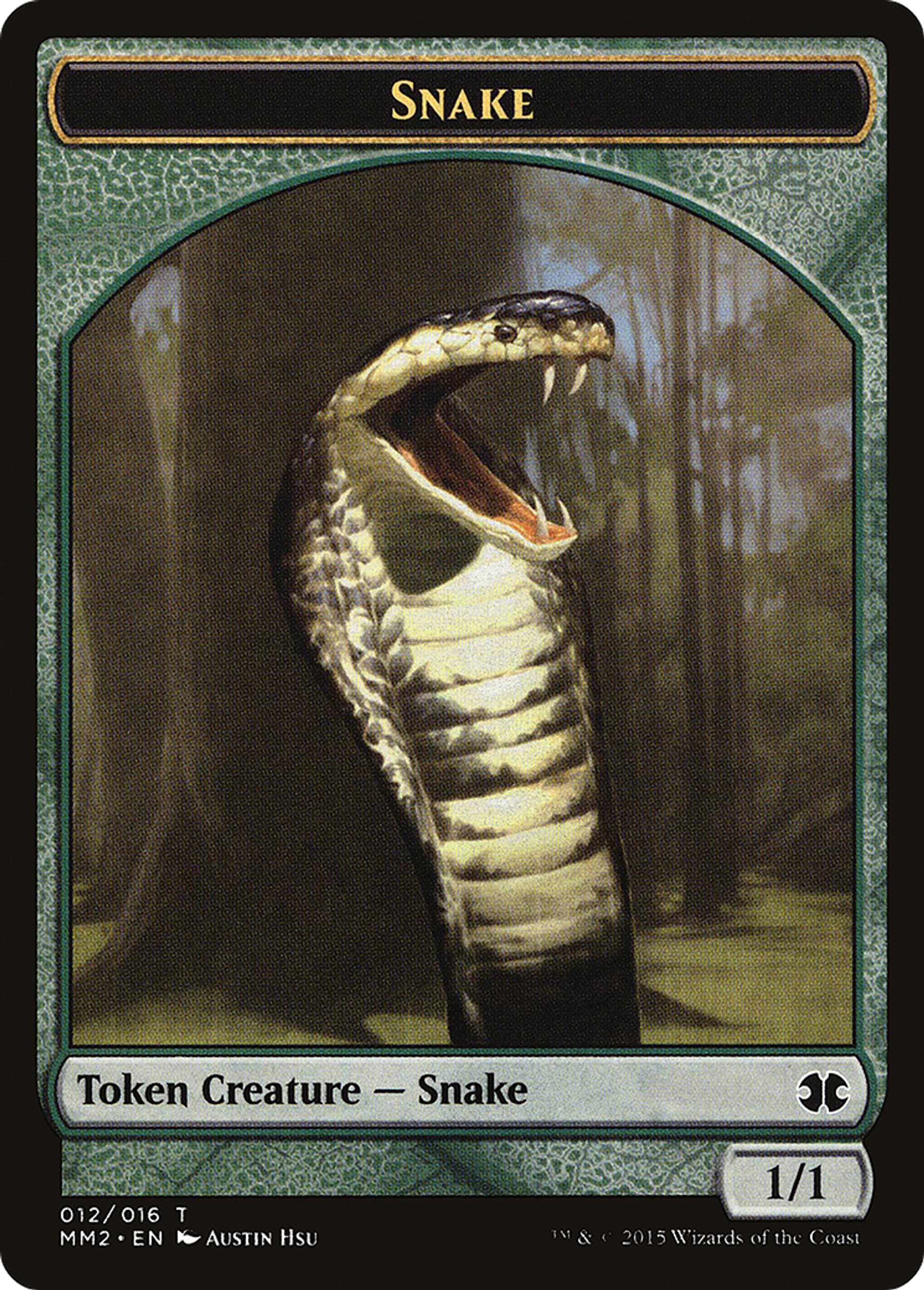 Snake — Modern Masters 2015 — Magic: The Gathering