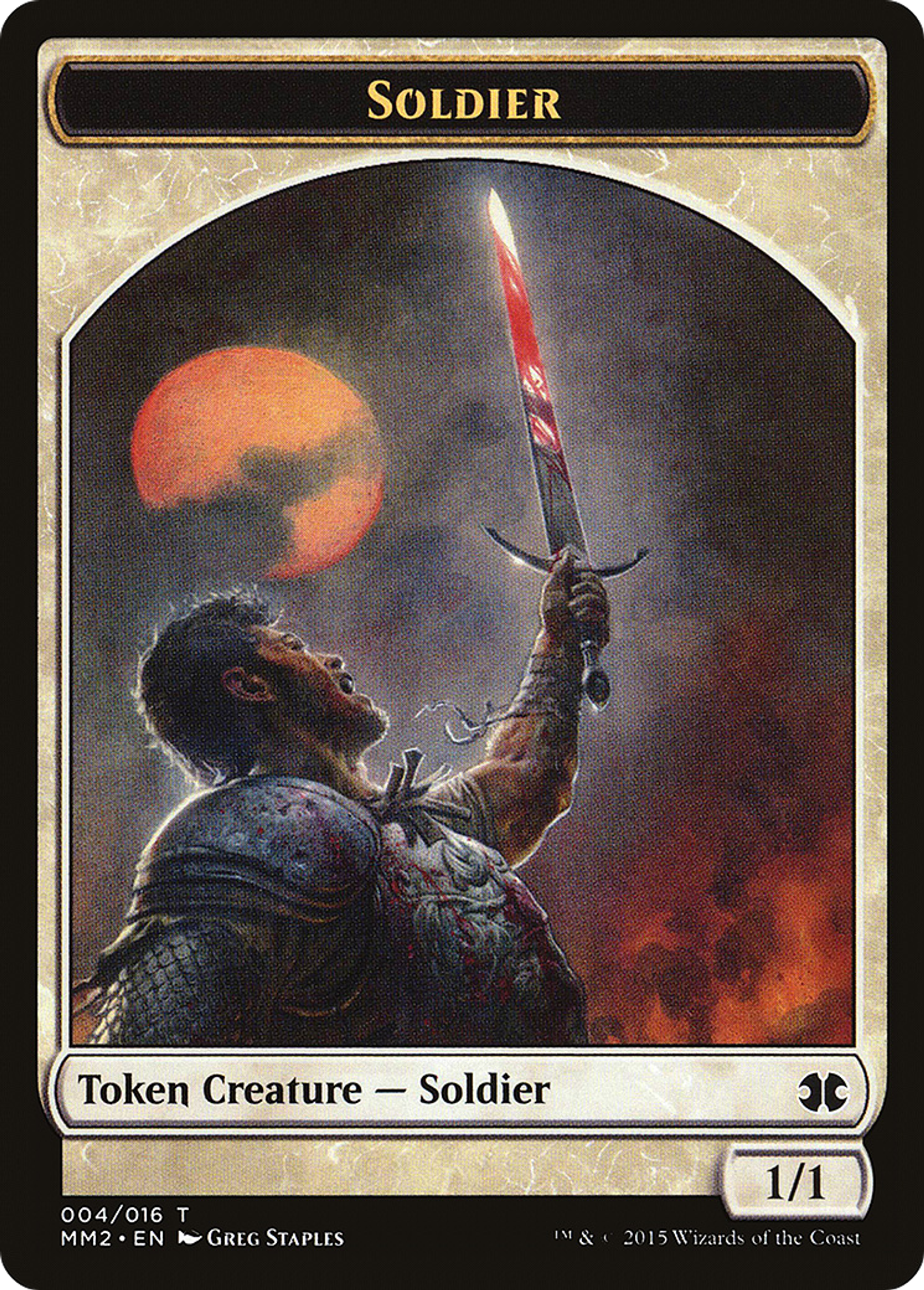 Soldier — Modern Masters 2015 — Magic: The Gathering