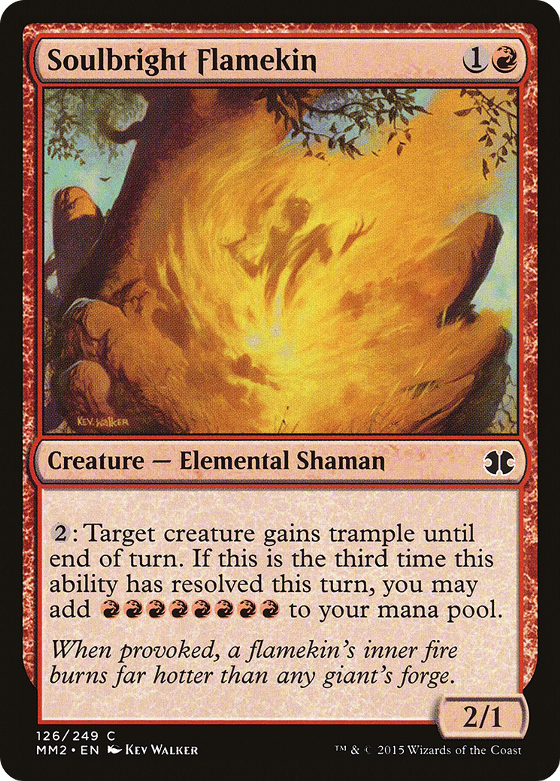 Soulbright Flamekin — Modern Masters 2015 — Magic: The Gathering