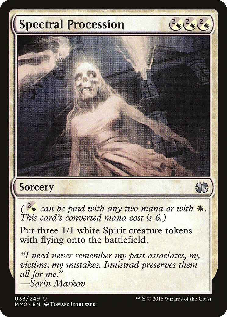 Spectral Procession — Modern Masters 2015 — Magic: The Gathering