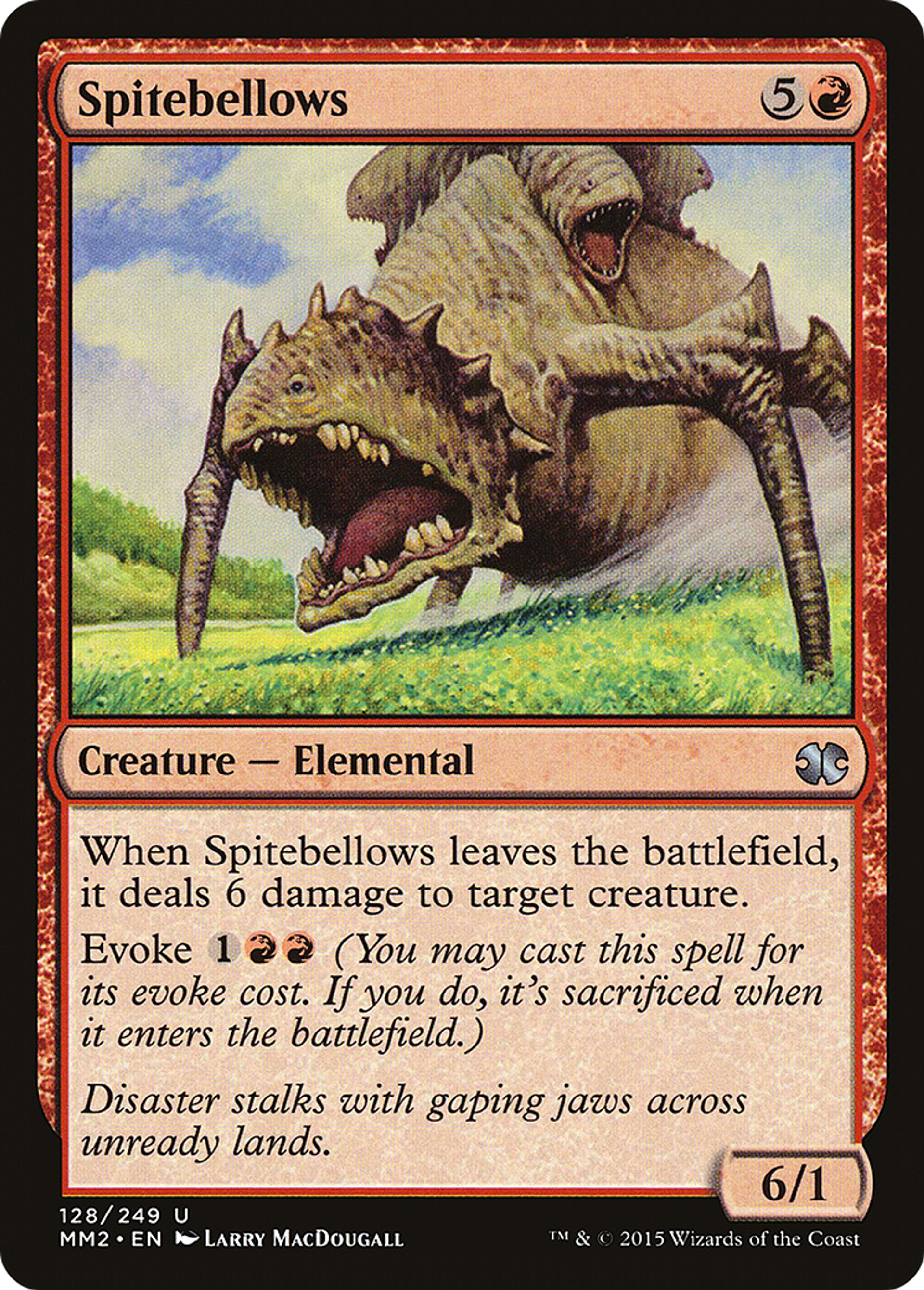 Spitebellows — Modern Masters 2015 — Magic: The Gathering