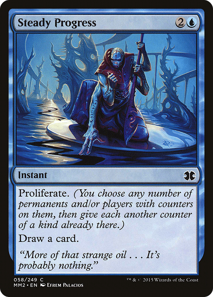 Steady Progress — Modern Masters 2015 — Magic: The Gathering