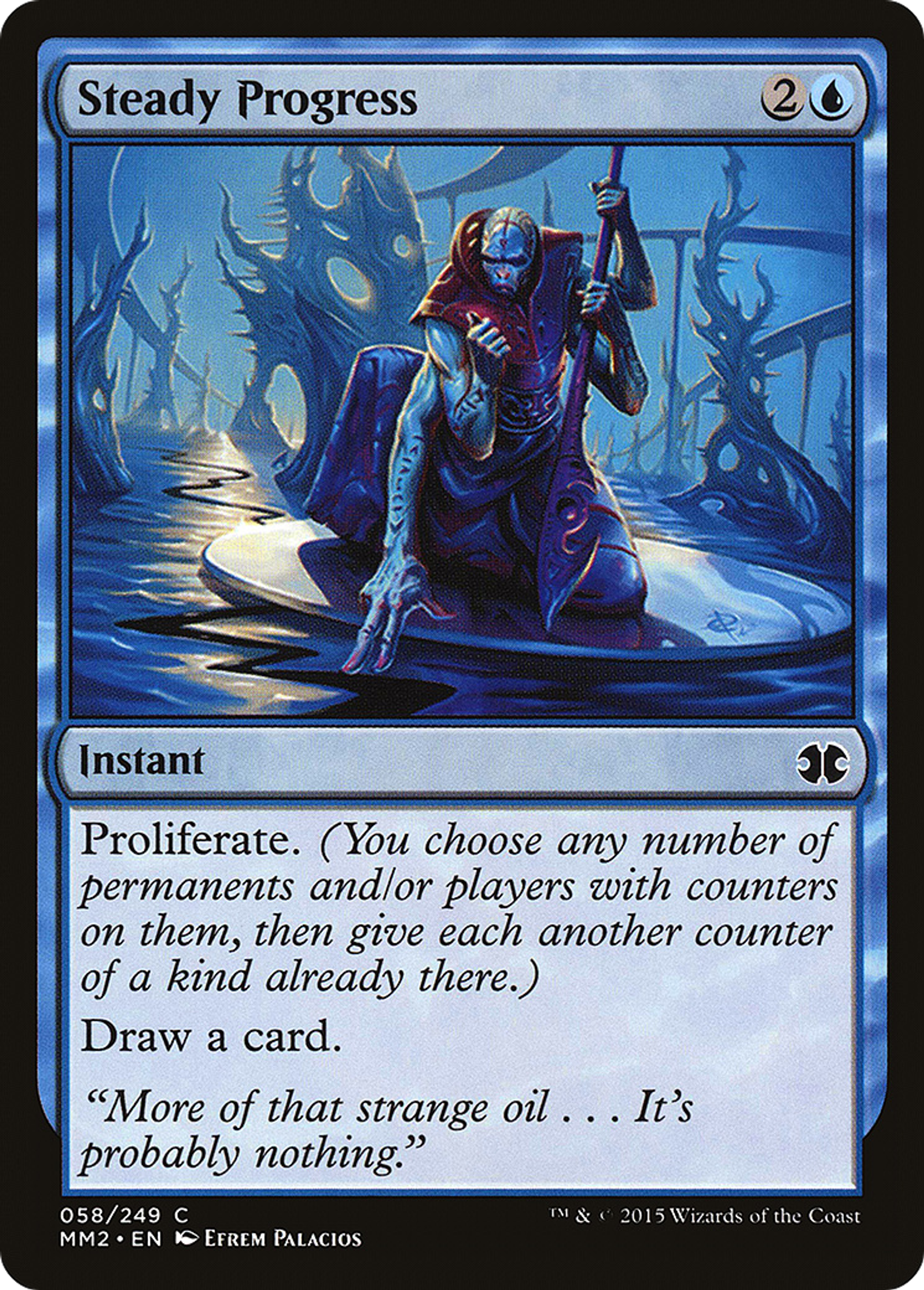 Steady Progress — Modern Masters 2015 — Magic: The Gathering