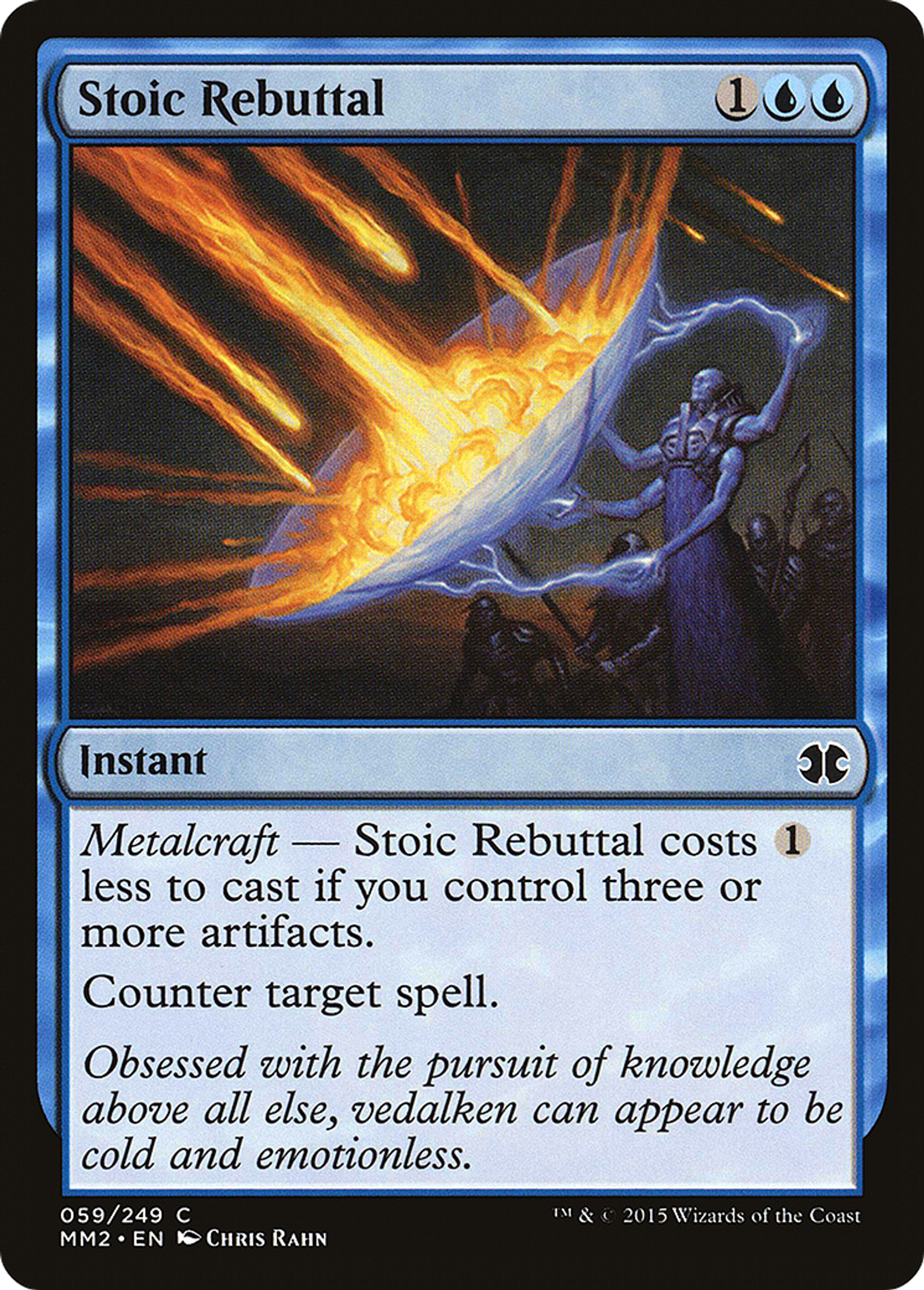 Stoic Rebuttal — Modern Masters 2015 — Magic: The Gathering