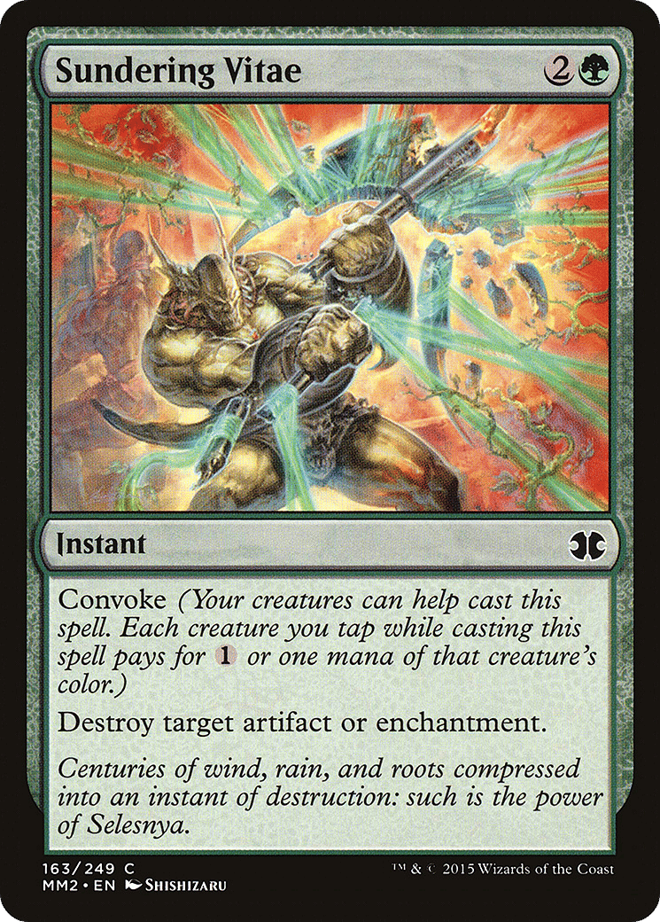 Sundering Vitae — Modern Masters 2015 — Magic: The Gathering