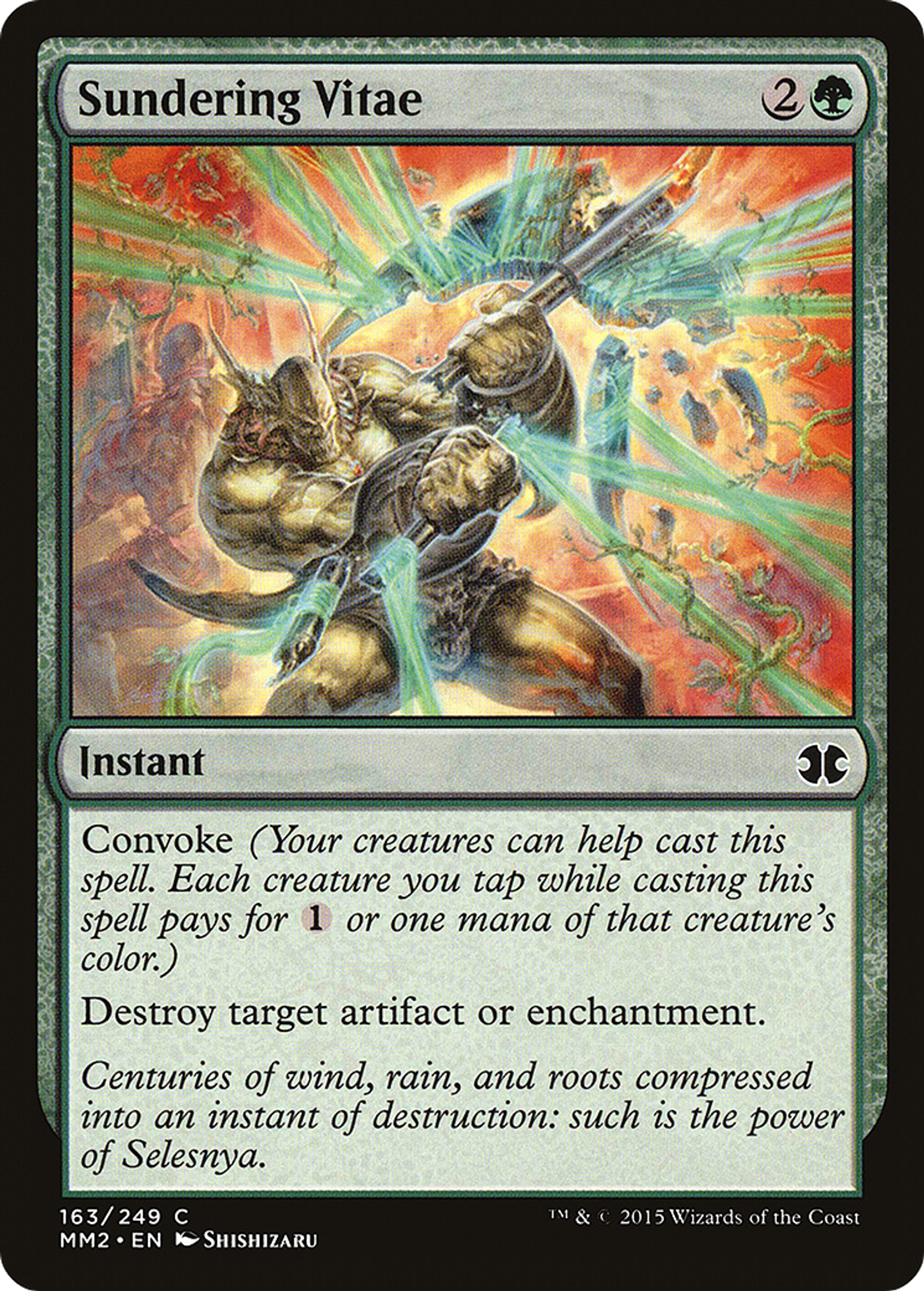 Sundering Vitae — Modern Masters 2015 — Magic: The Gathering