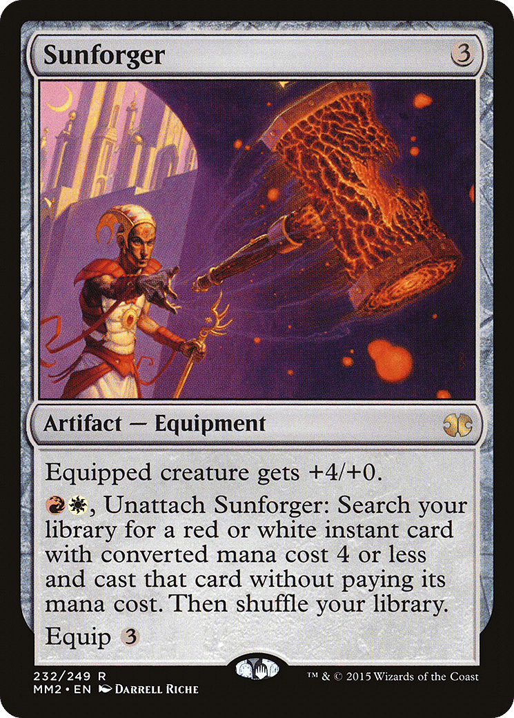 Sunforger — Modern Masters 2015 — Magic: The Gathering